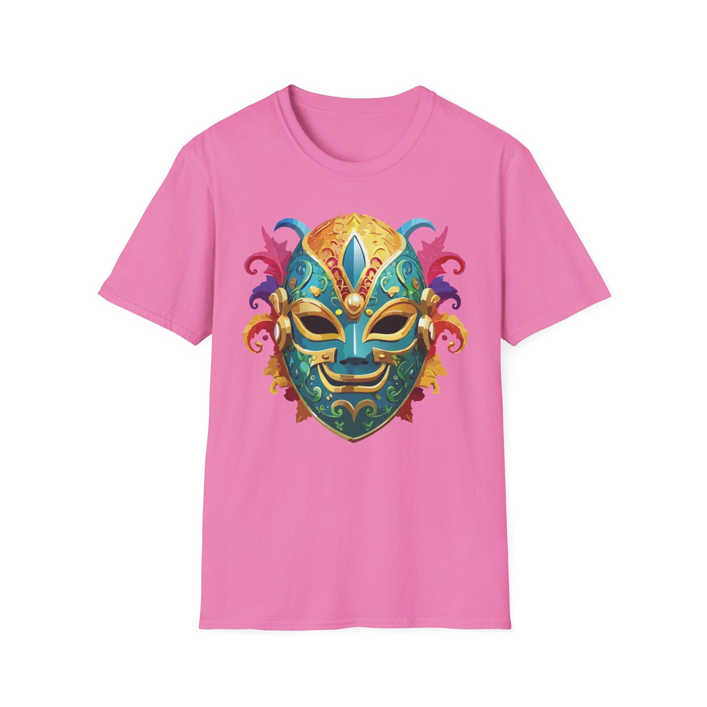 Mask Tee Shirt, Mask Shirt, Shirt with Mask, Masquerade Tees