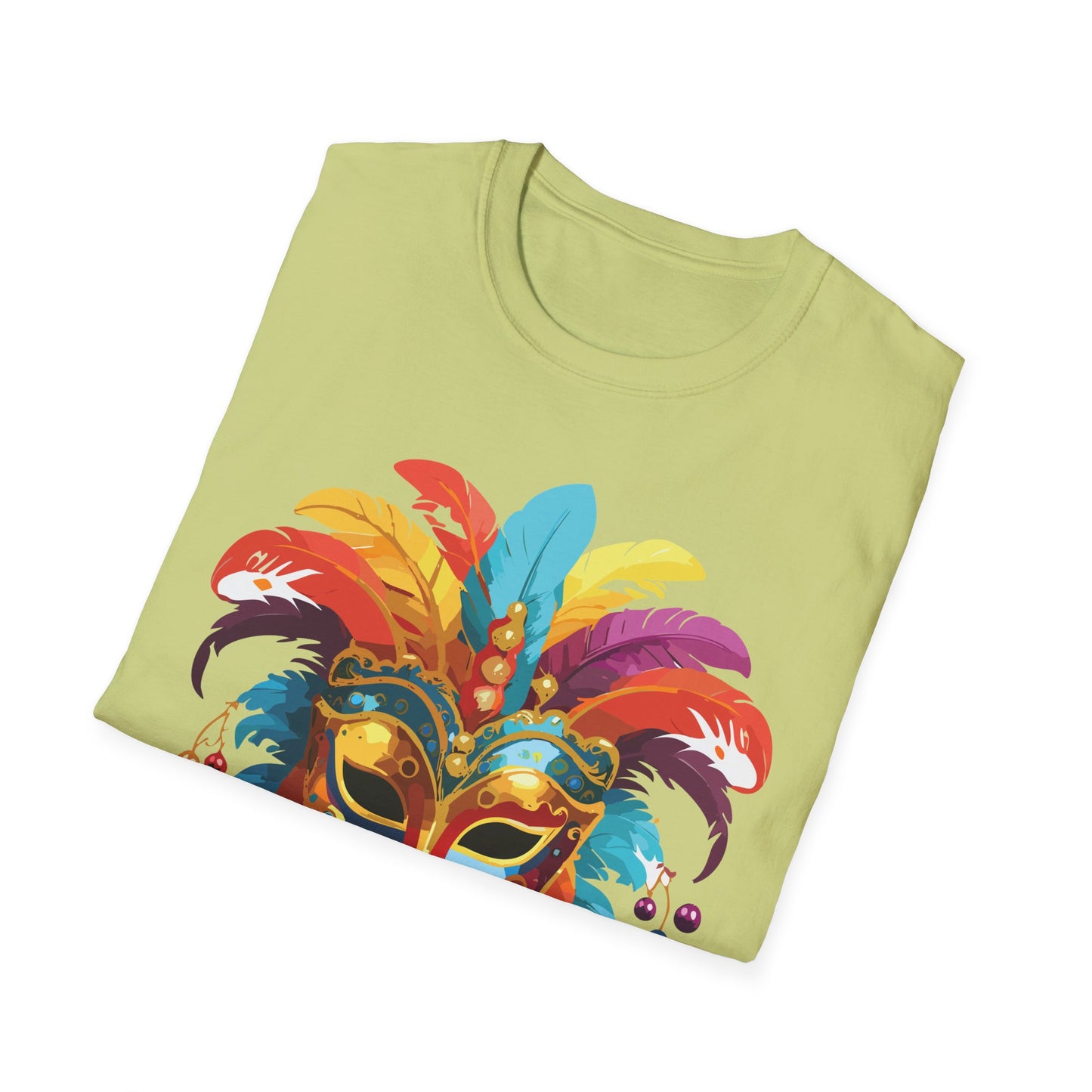 Mask Tee Shirt, Mask Shirt, Shirt with Mask, Masquerade Tees