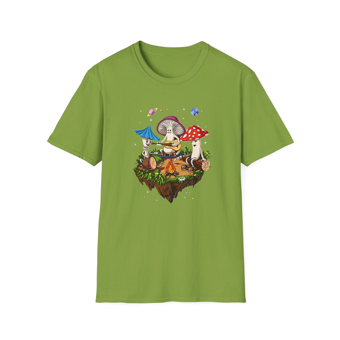 Mashroom Tee Shirt, Mashroom Shirt, Shirt with Funny Mashroom, Shirt with Fungus