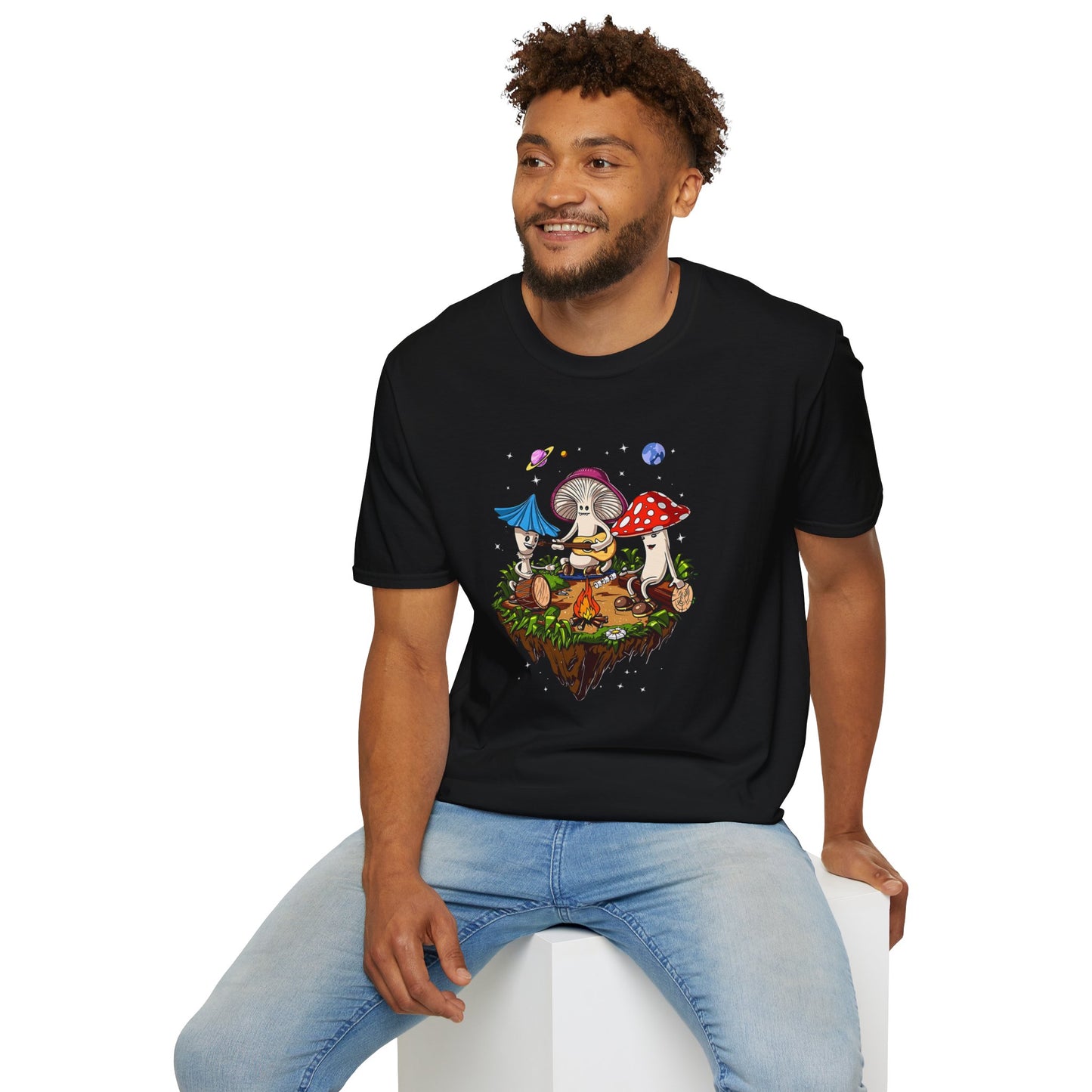 Mashroom Tee Shirt, Mashroom Shirt, Shirt with Funny Mashroom, Shirt with Fungus