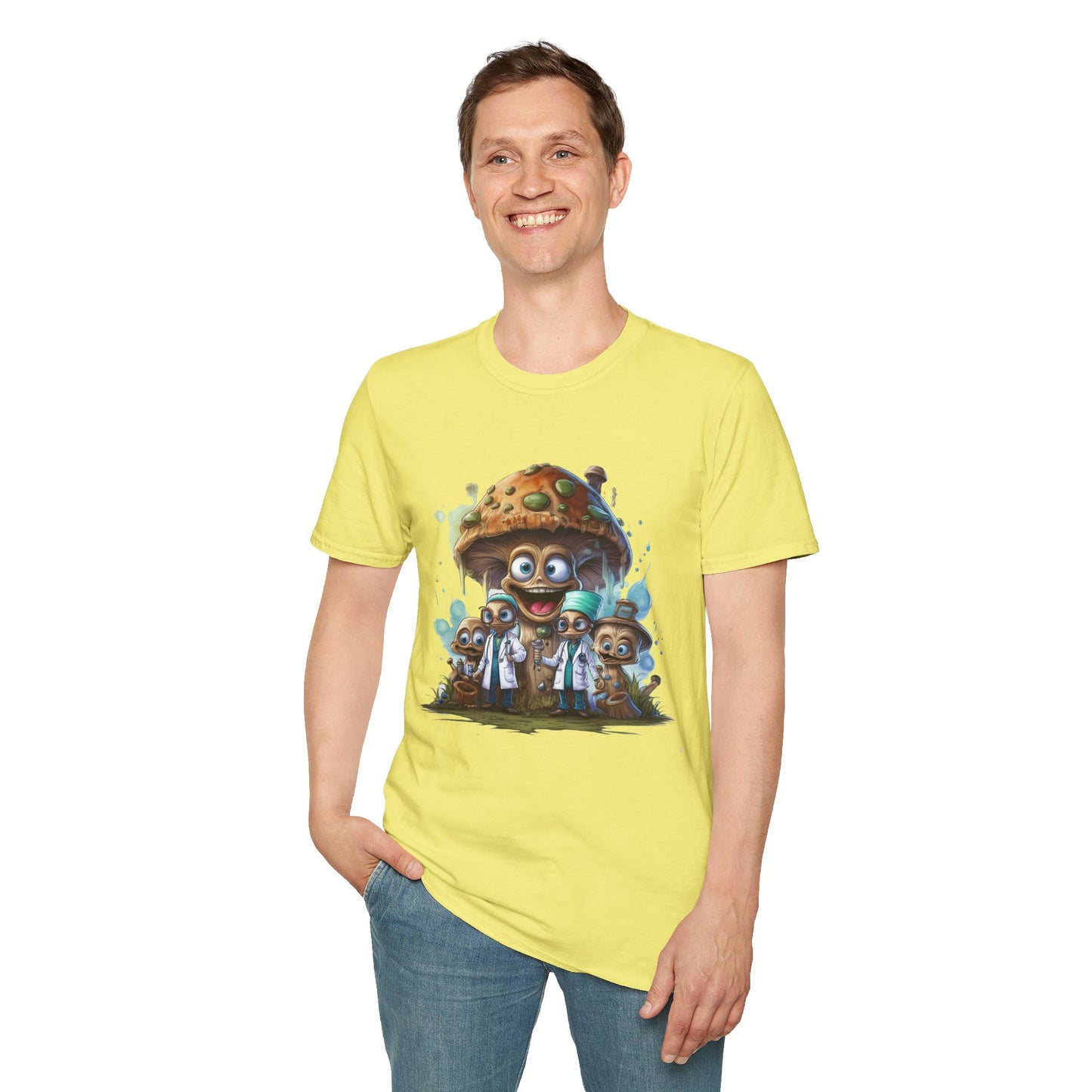 Mashroom Tee Shirt, Mashroom Shirt, Shirt with Funny Mashroom, Shirt with Fungus
