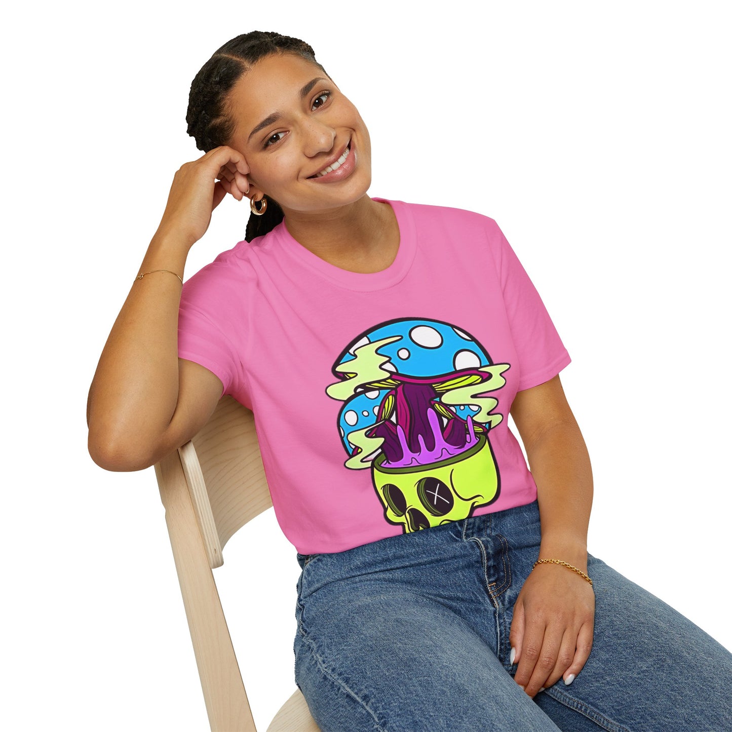 Skull Tee Shirt, Skeleton Shirt, Shirt with Skull, Shirt with Skeleton