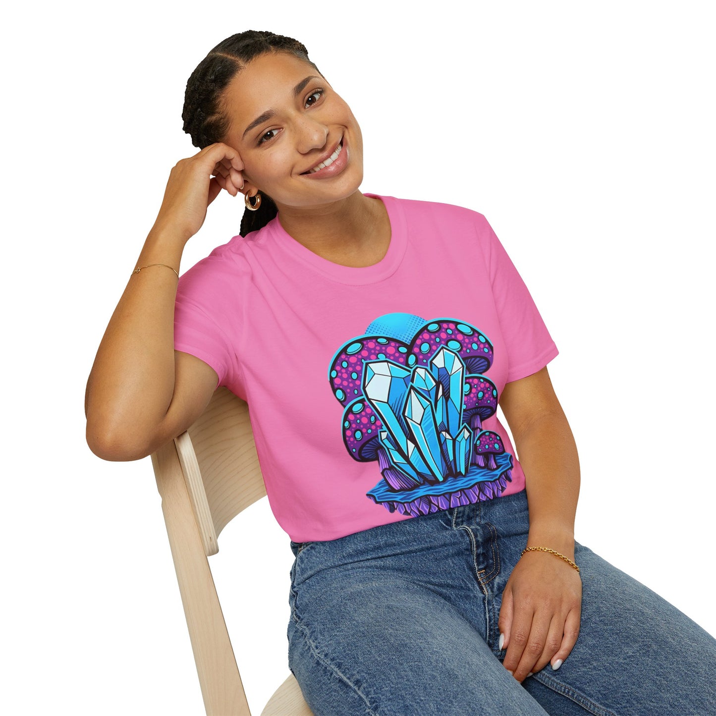 Mashroom Tee Shirt, Mashroom Shirt, Shirt with Funny Mashroom, Shirt with Fungus