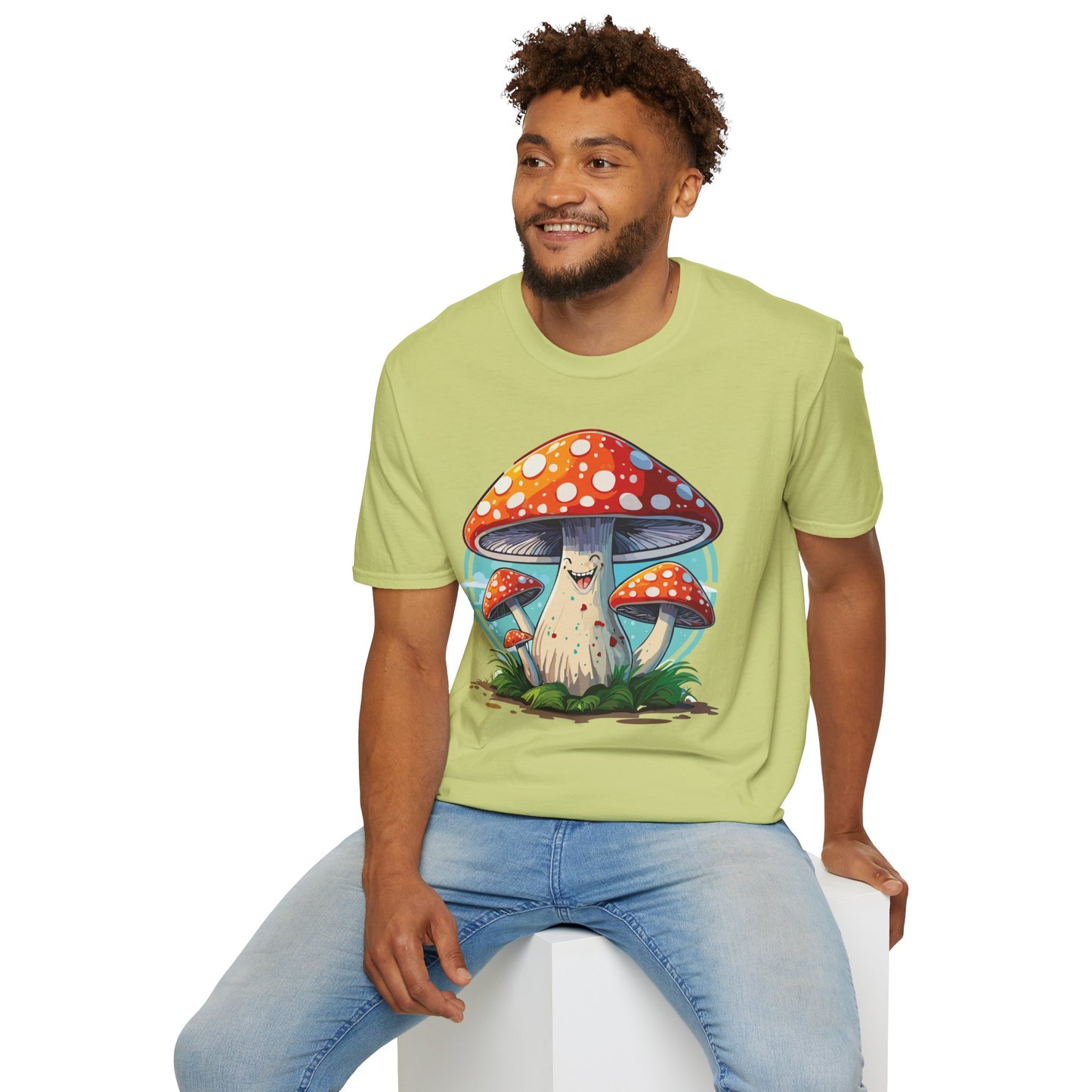 Mashroom Tee Shirt, Mashroom Shirt, Shirt with Funny Mashroom, Shirt with Fungus