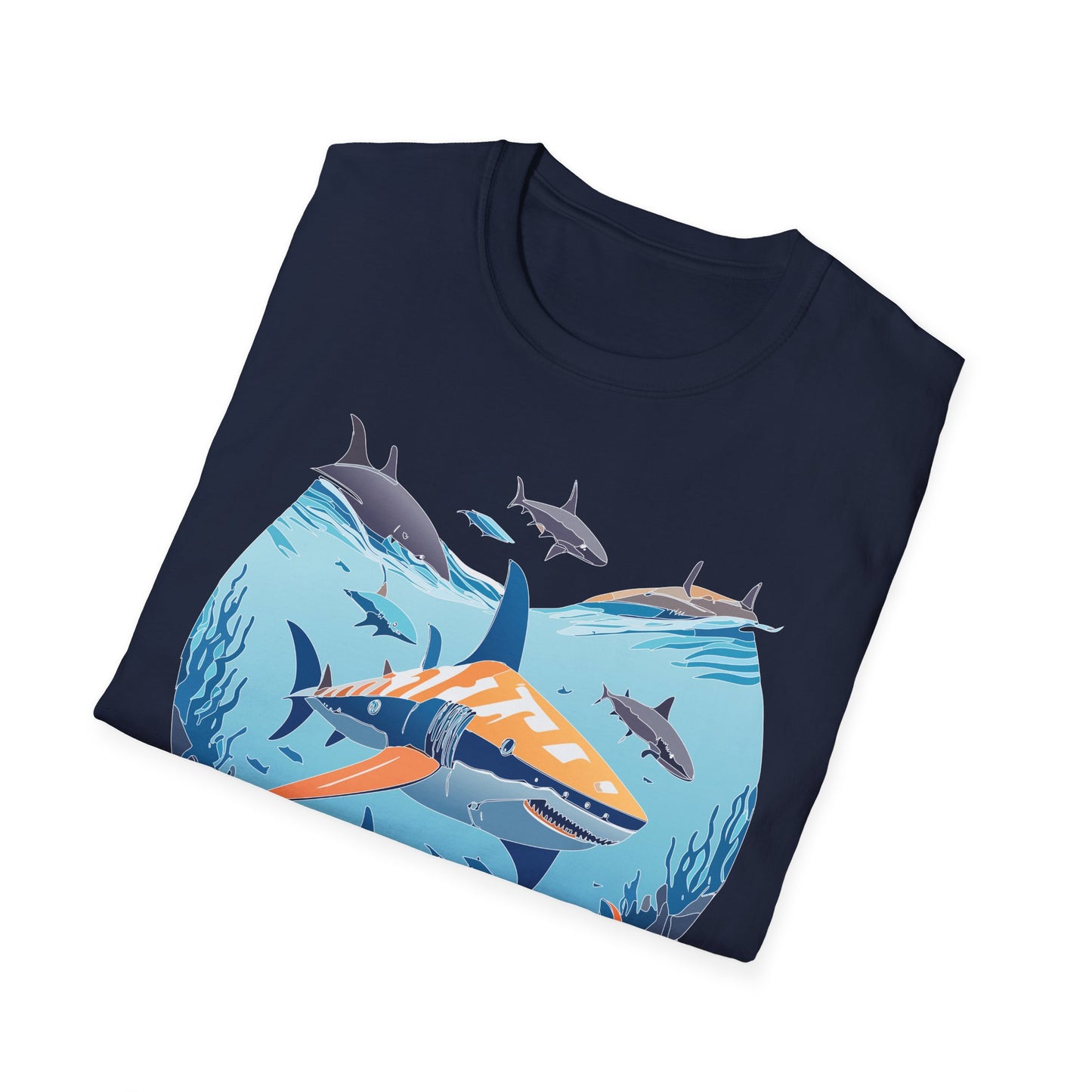Ocean Tee Shirt, Ocean Shirt, Shirt with Ocean, U boat Tees, Shirt with U-Boat