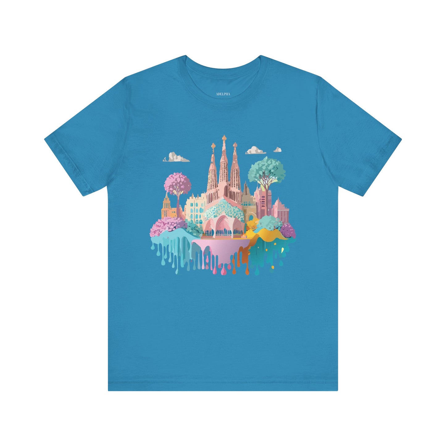 Tourist Shirt, Shirt with Barcelona