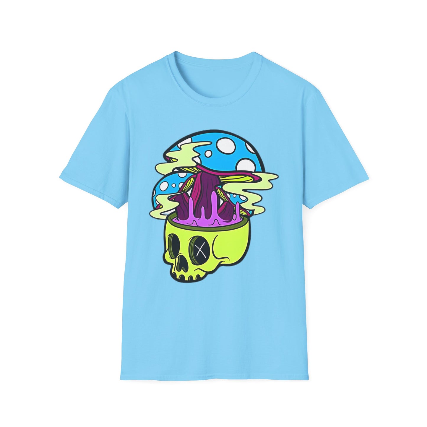 Skull Tee Shirt, Skeleton Shirt, Shirt with Skull, Shirt with Skeleton
