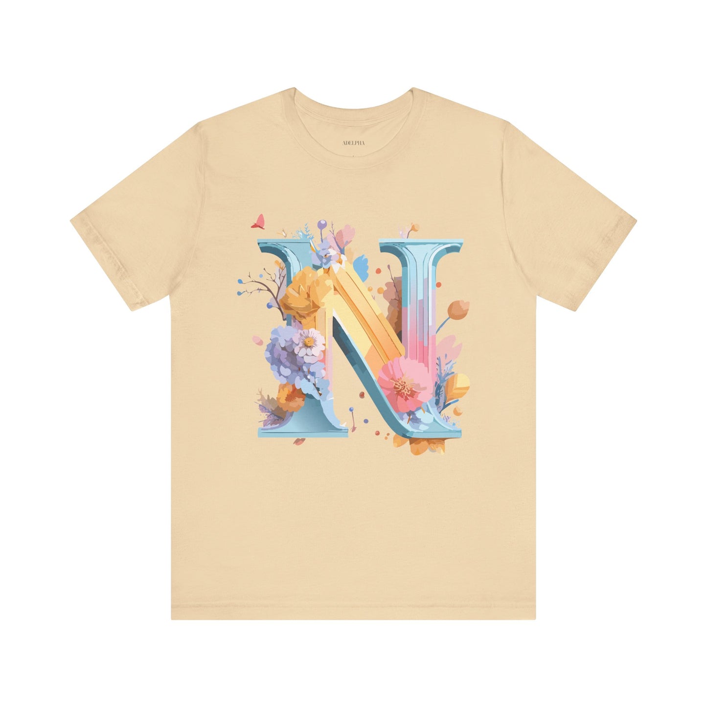 Letter Shirt, Letter N Shirt