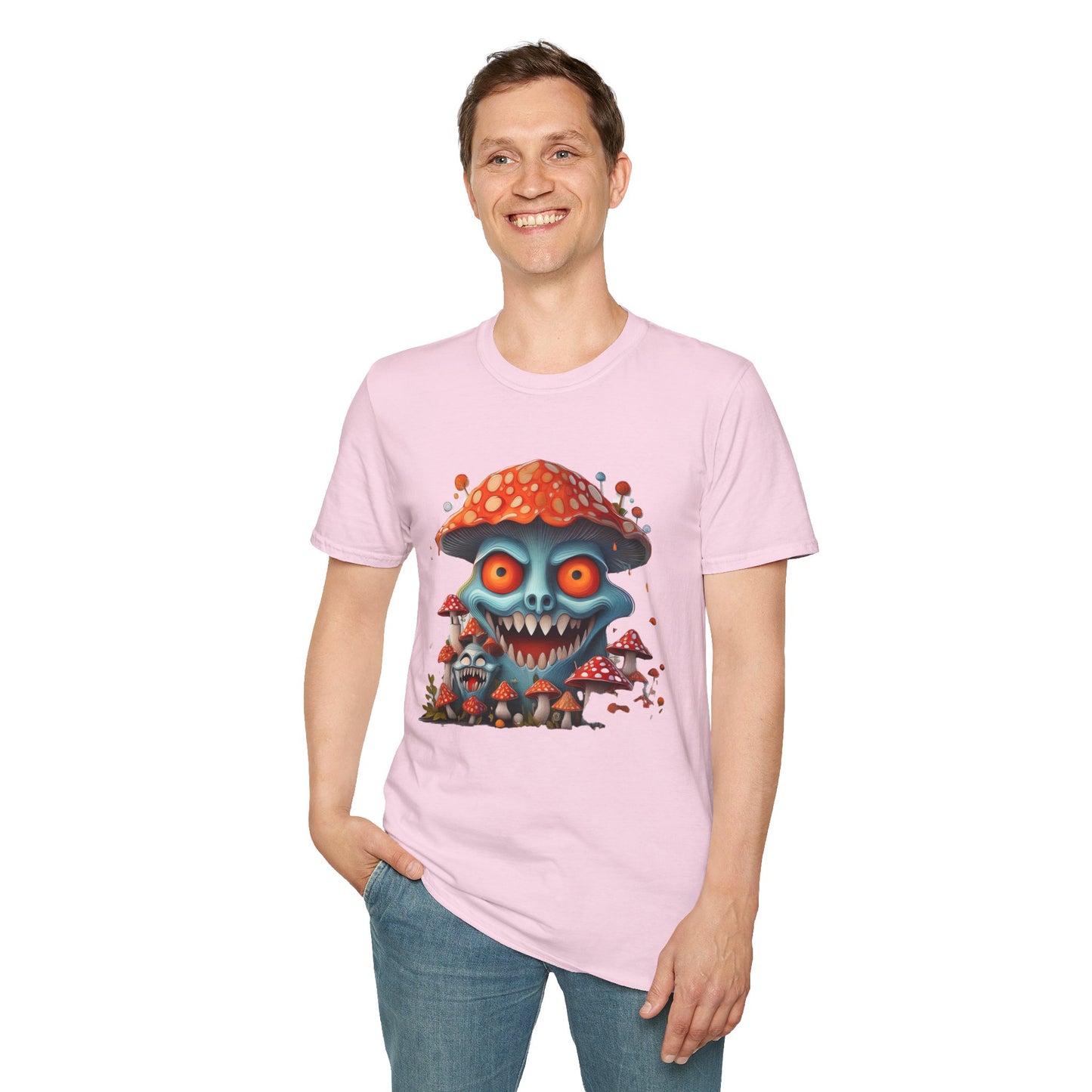 Mashroom Tee Shirt, Mashroom Shirt, Shirt with Funny Mashroom, Shirt with Fungus