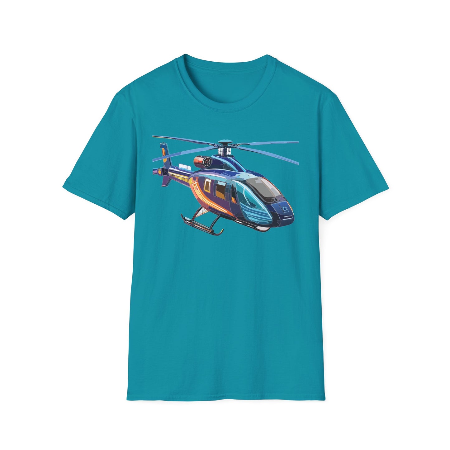 Chopper Shirt, Helicopter Shirt, Shirt with Helicopter, T Shirt with Chopper