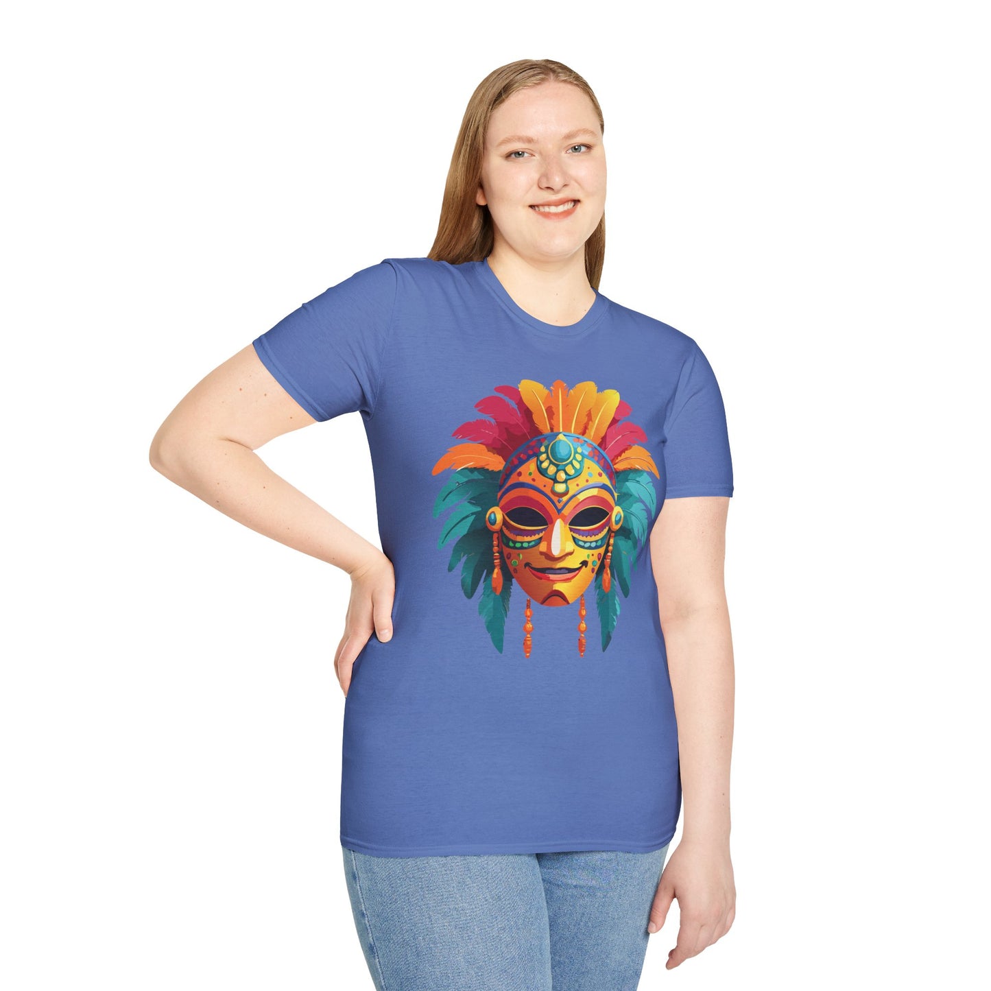 Mask Tee Shirt, Mask Shirt, Shirt with Mask, Masquerade Tees