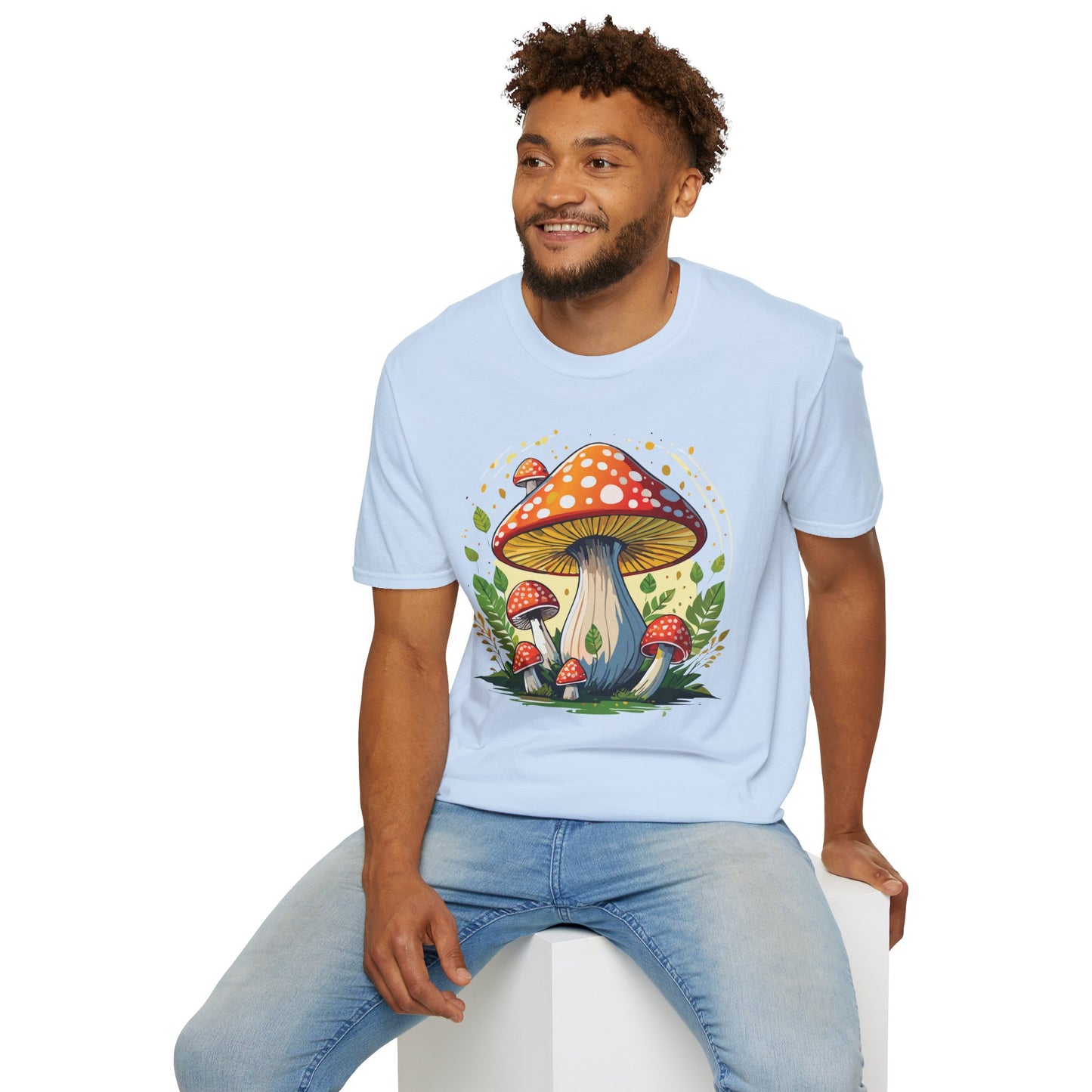 Mashroom Tee Shirt, Mashroom Shirt, Shirt with Funny Mashroom, Shirt with Fungus