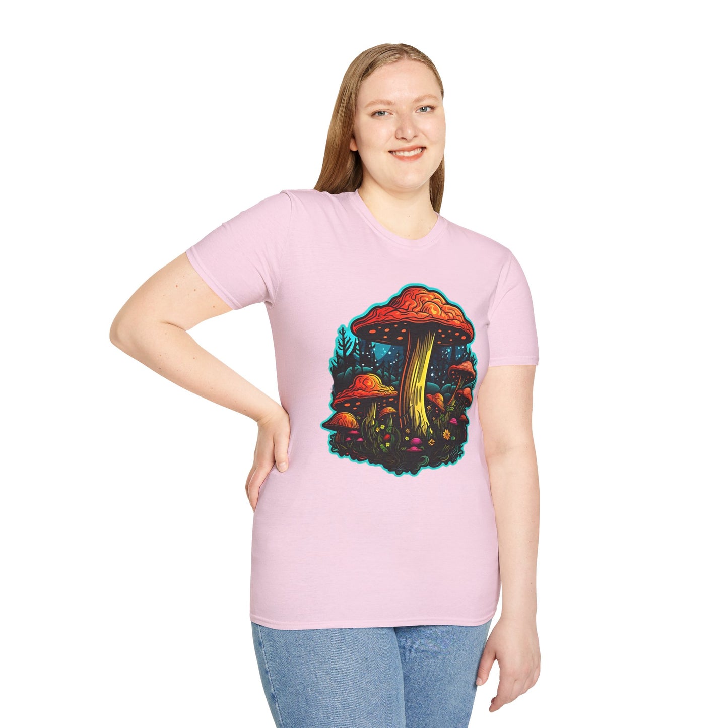 Mashroom Tee Shirt, Mashroom Shirt, Shirt with Funny Mashroom, Shirt with Fungus
