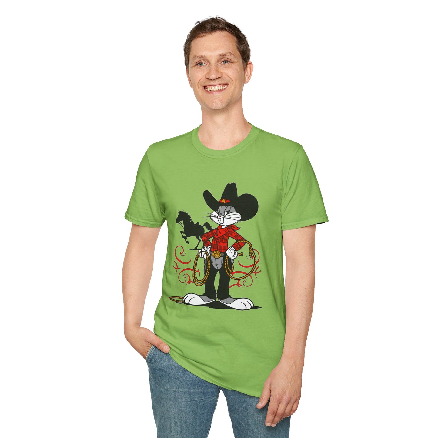 Bugs Bunny Shirt, Bugs Bunny T Shirt, Shirt with Bugs Bunny, T Shirt with Cartoon, Cartoon on T Shirt, Animation Shirt