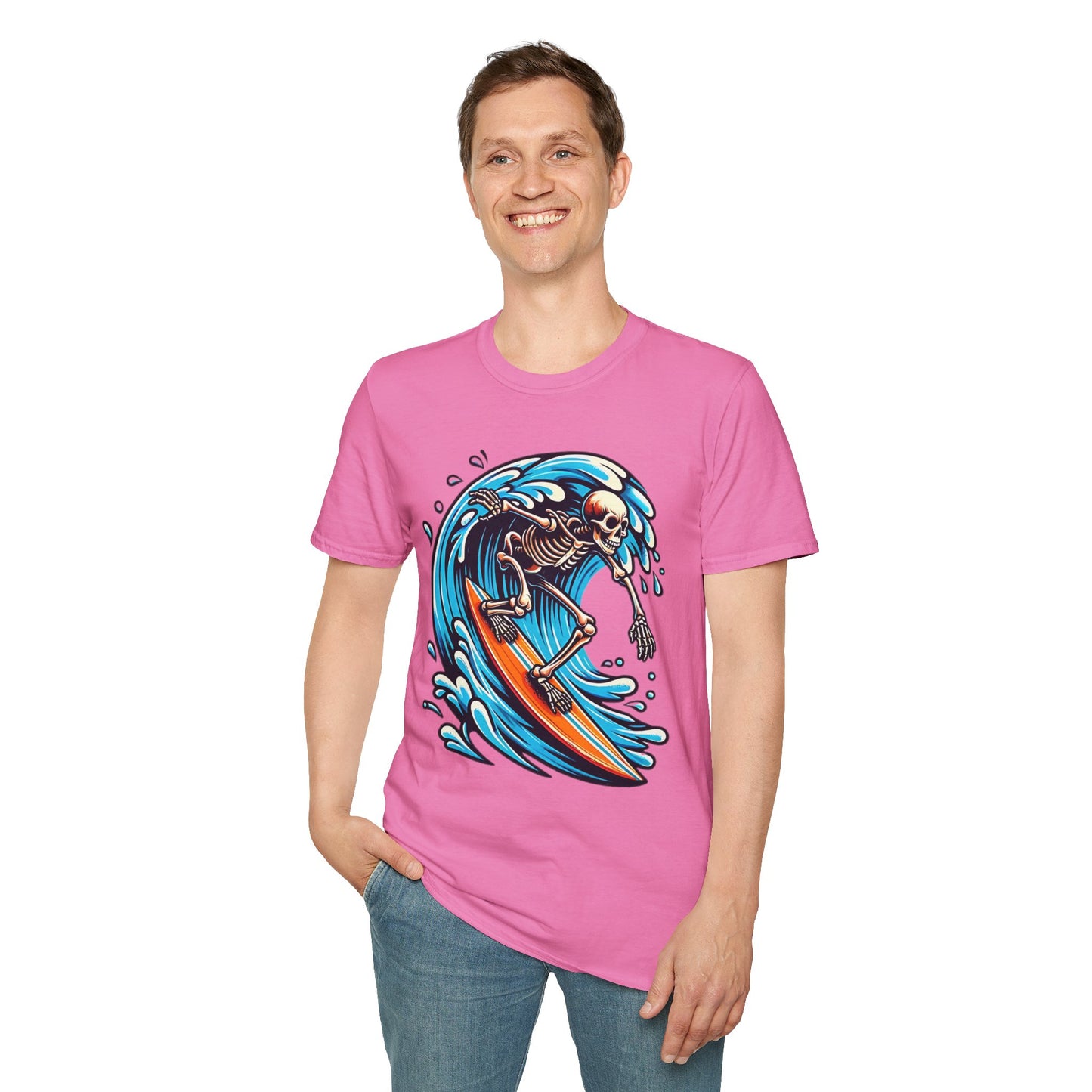 Skull Tee Shirt, Skeleton Shirt, Shirt with Skull, Shirt with Skeleton
