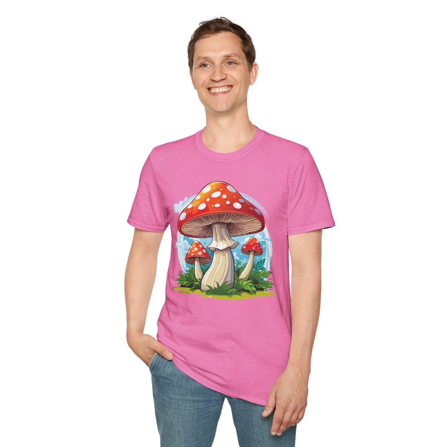 Mashroom Tee Shirt, Mashroom Shirt, Shirt with Funny Mashroom, Shirt with Fungus