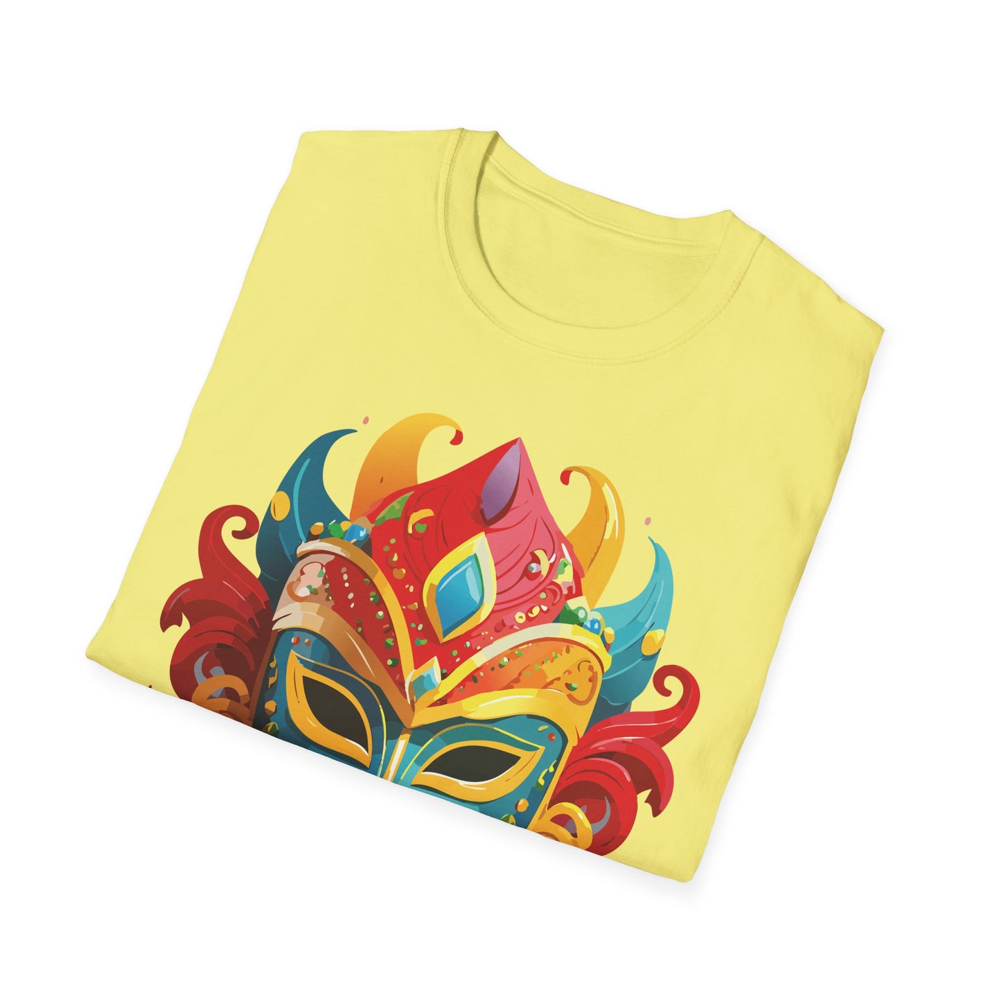 Mask Tee Shirt, Mask Shirt, Shirt with Mask, Masquerade Tees