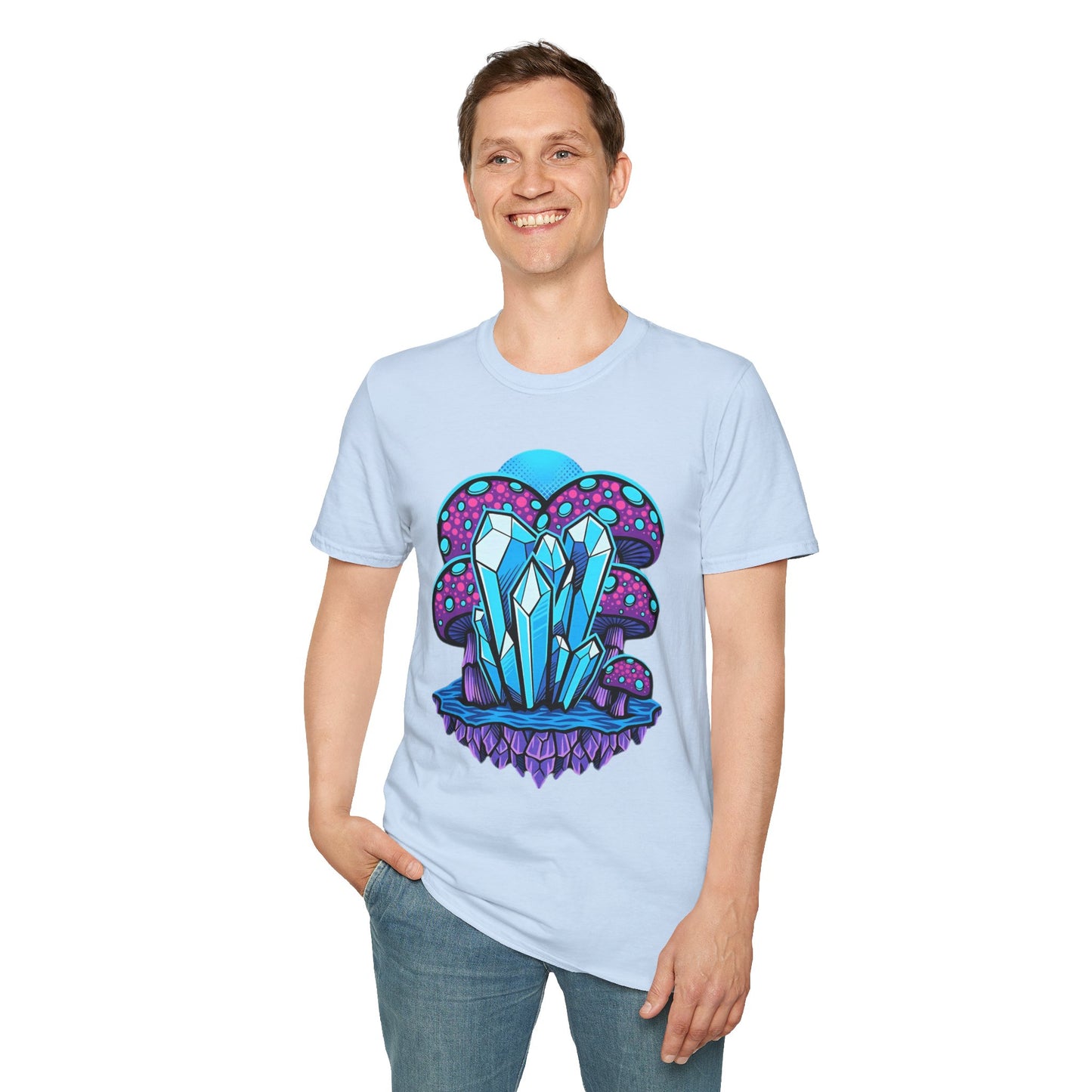 Mashroom Tee Shirt, Mashroom Shirt, Shirt with Funny Mashroom, Shirt with Fungus