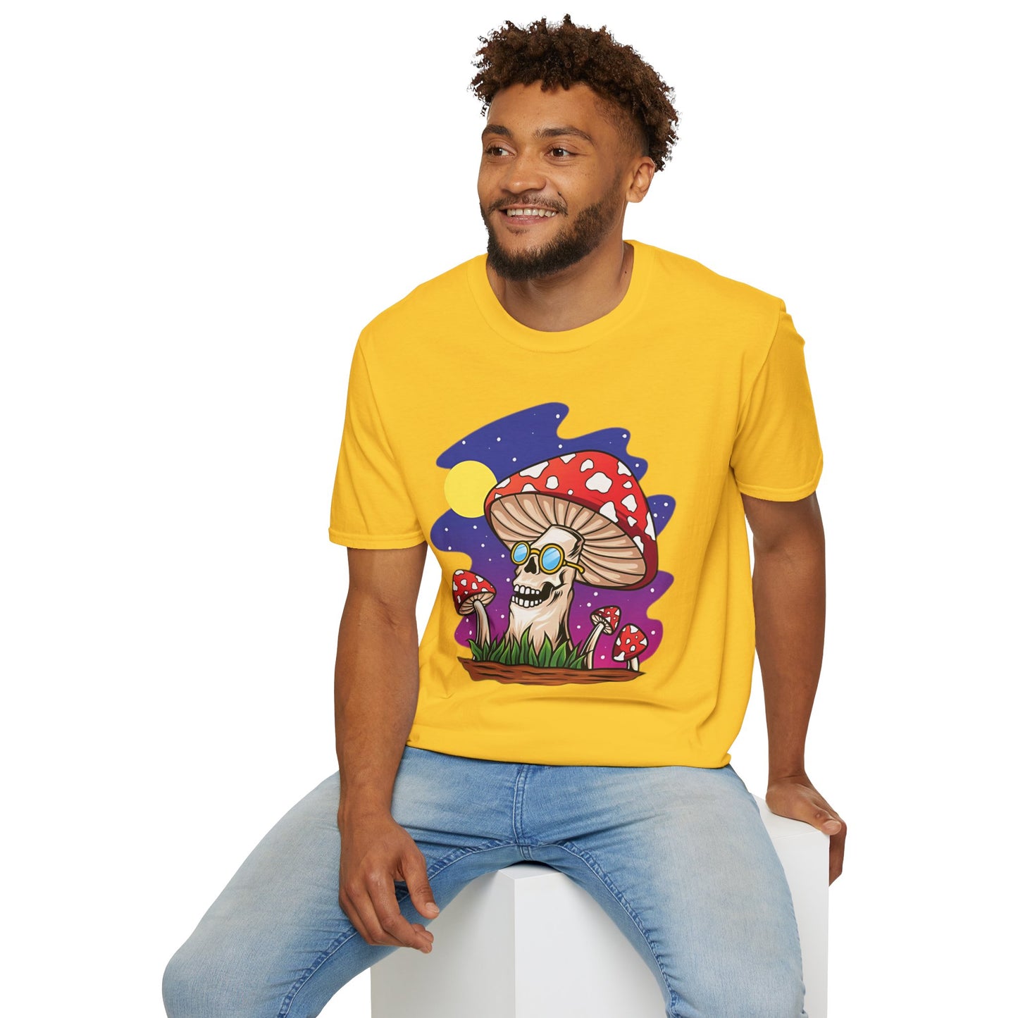 Mashroom Tee Shirt, Mashroom Shirt, Shirt with Funny Mashroom, Shirt with Fungus