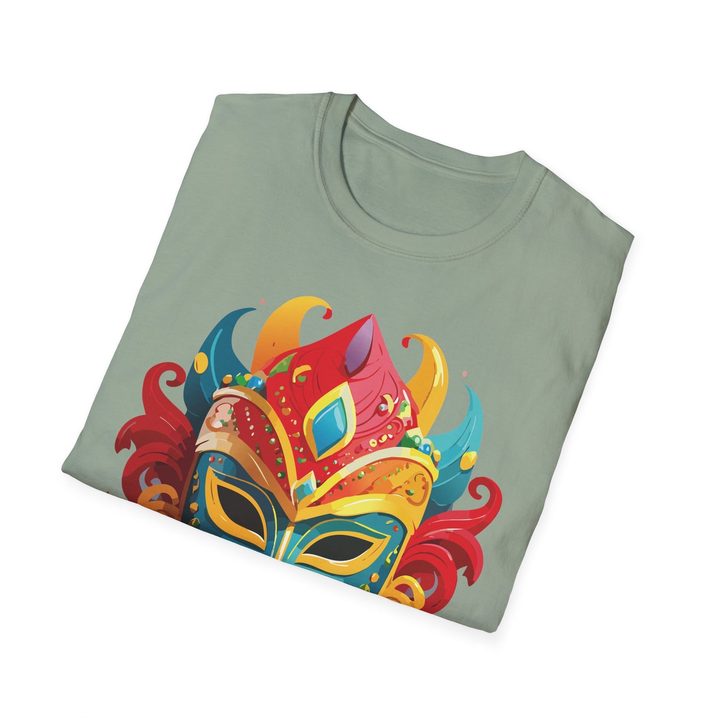 Mask Tee Shirt, Mask Shirt, Shirt with Mask, Masquerade Tees