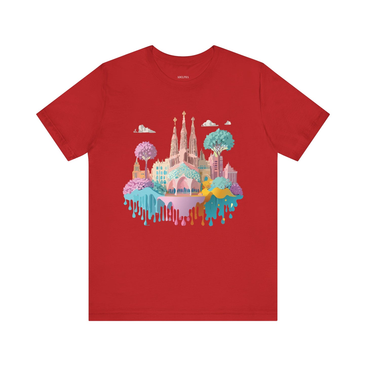 Tourist Shirt, Shirt with Barcelona