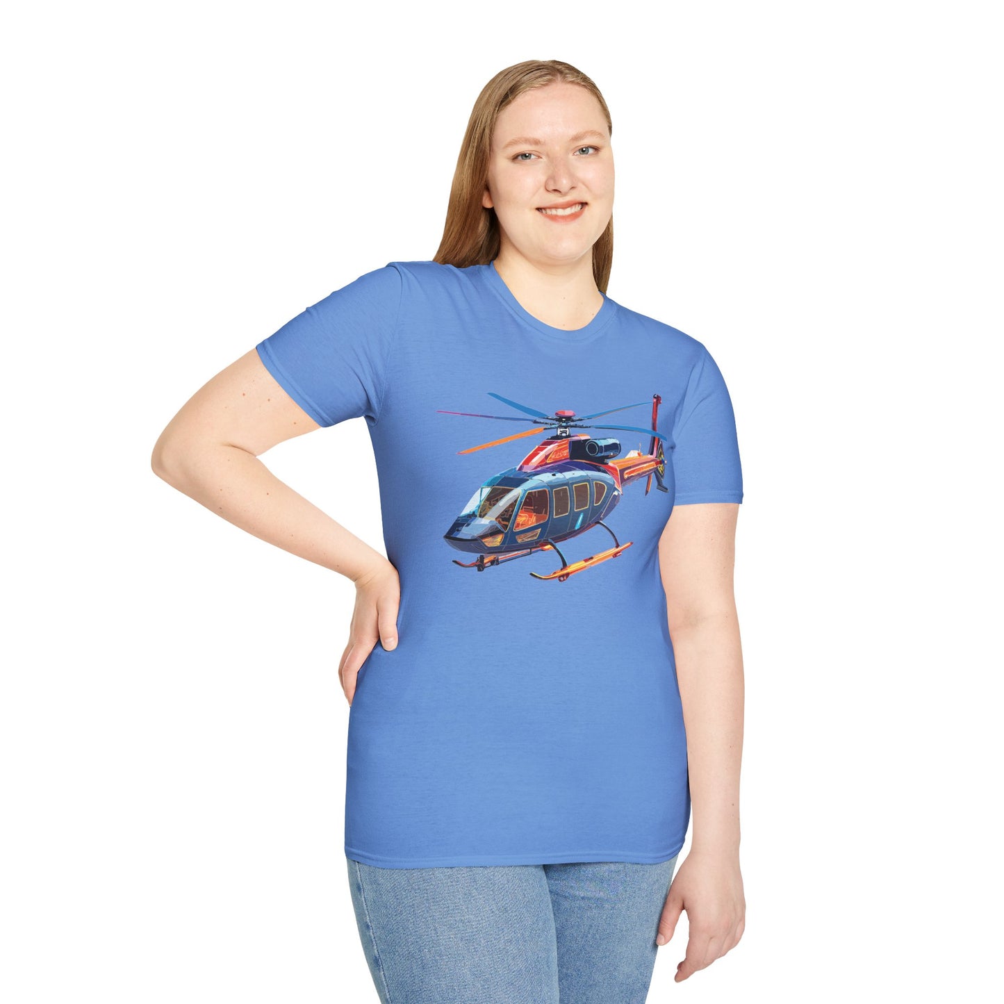 Chopper Shirt, Helicopter Shirt, Shirt with Helicopter, T Shirt with Chopper