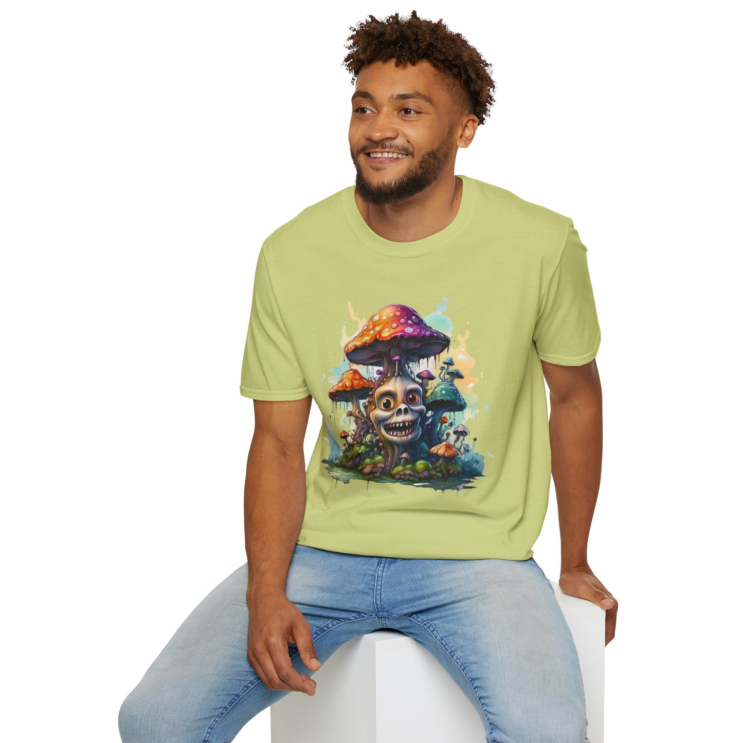 Mashroom Tee Shirt, Mashroom Shirt, Shirt with Funny Mashroom, Shirt with Fungus