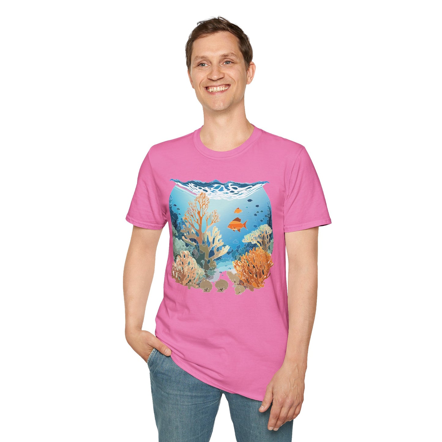 Ocean Tee Shirt, Ocean Shirt, Shirt with Ocean, U boat Tees, Shirt with U-Boat