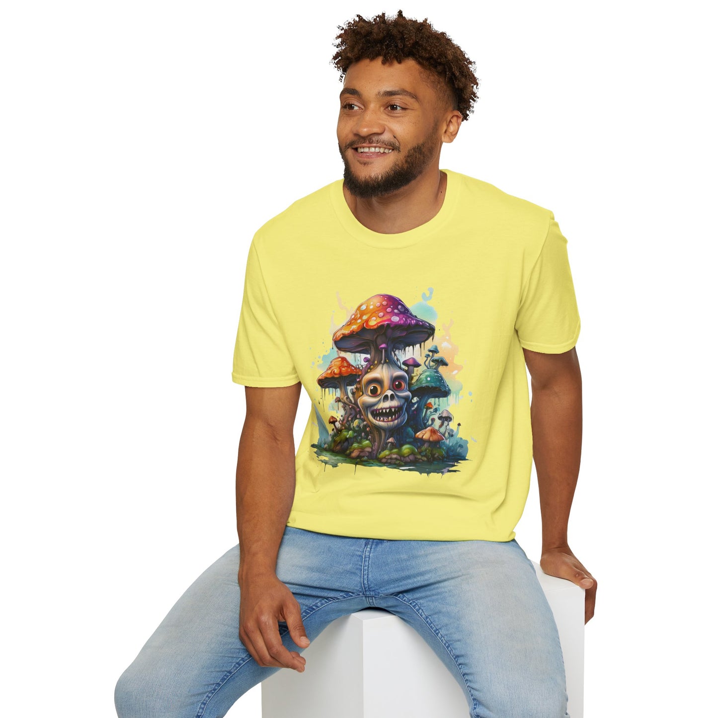Mashroom Tee Shirt, Mashroom Shirt, Shirt with Funny Mashroom, Shirt with Fungus