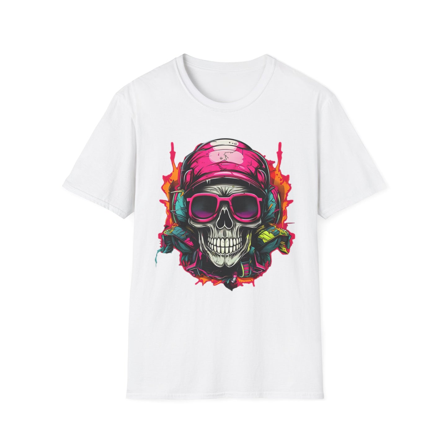 Skull Tee Shirt, Skeleton Shirt, Shirt with Skull, Shirt with Skeleton