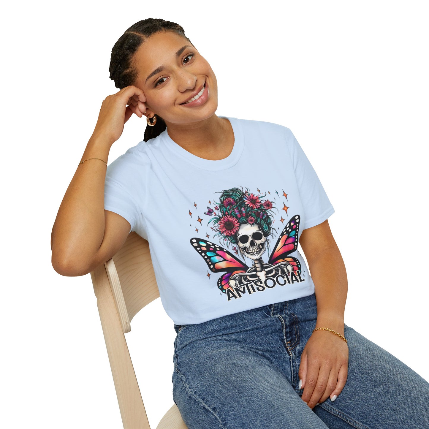 Skull Tee Shirt, Skeleton Shirt, Shirt with Skull, Shirt with Skeleton