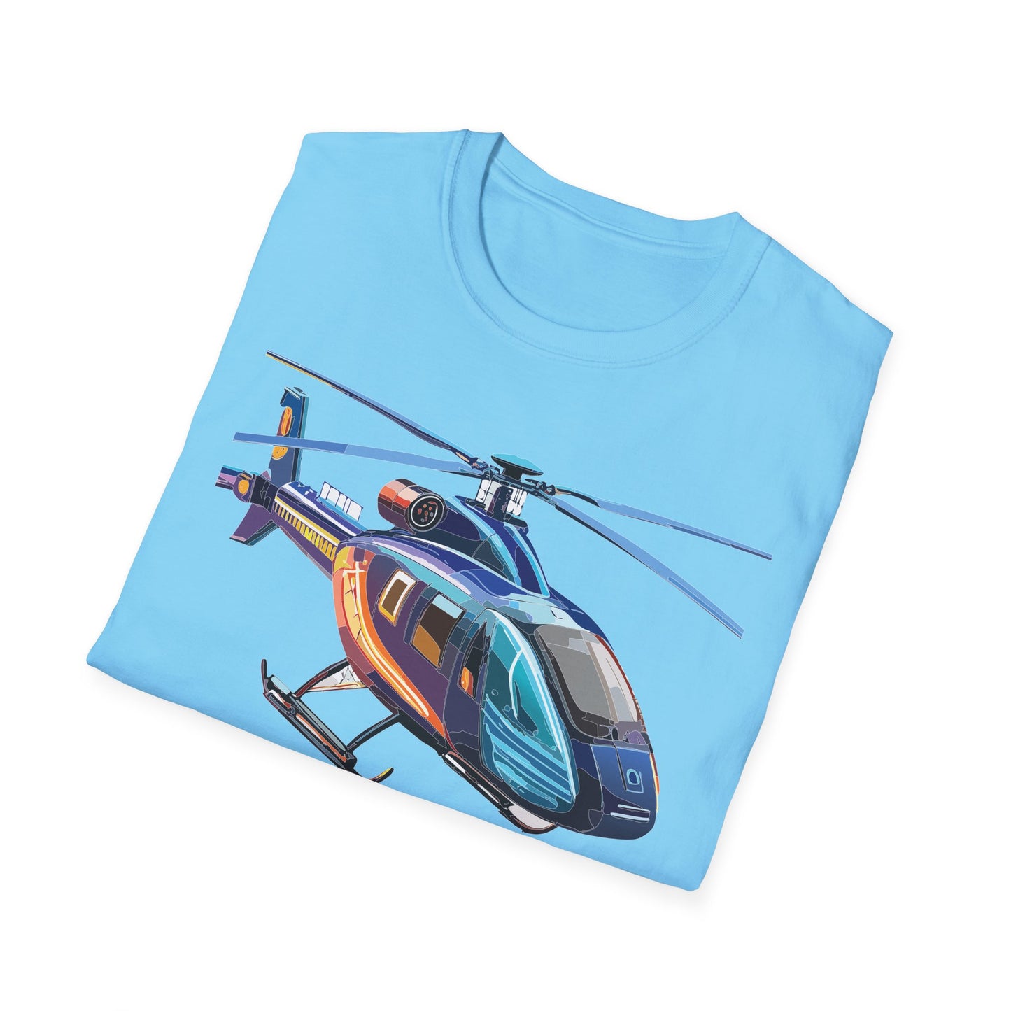 Chopper Shirt, Helicopter Shirt, Shirt with Helicopter, T Shirt with Chopper