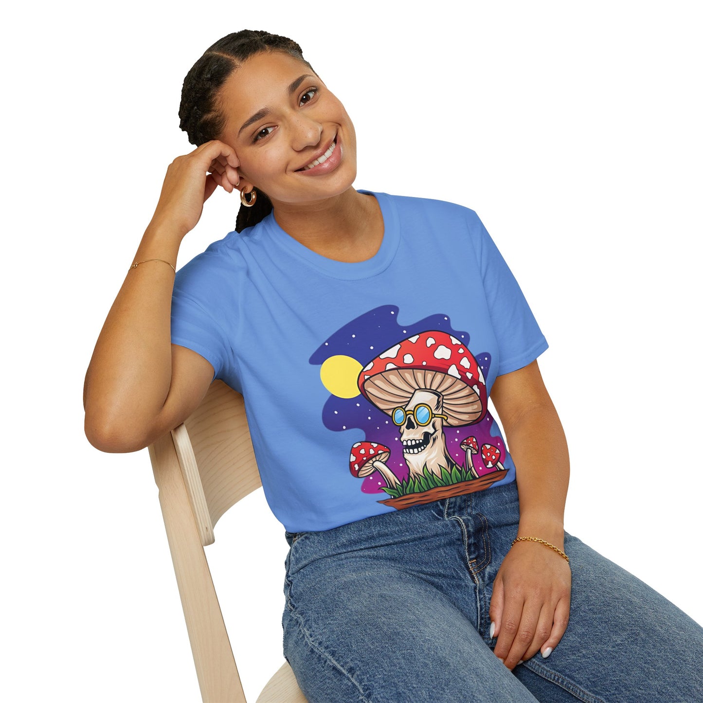 Mashroom Tee Shirt, Mashroom Shirt, Shirt with Funny Mashroom, Shirt with Fungus