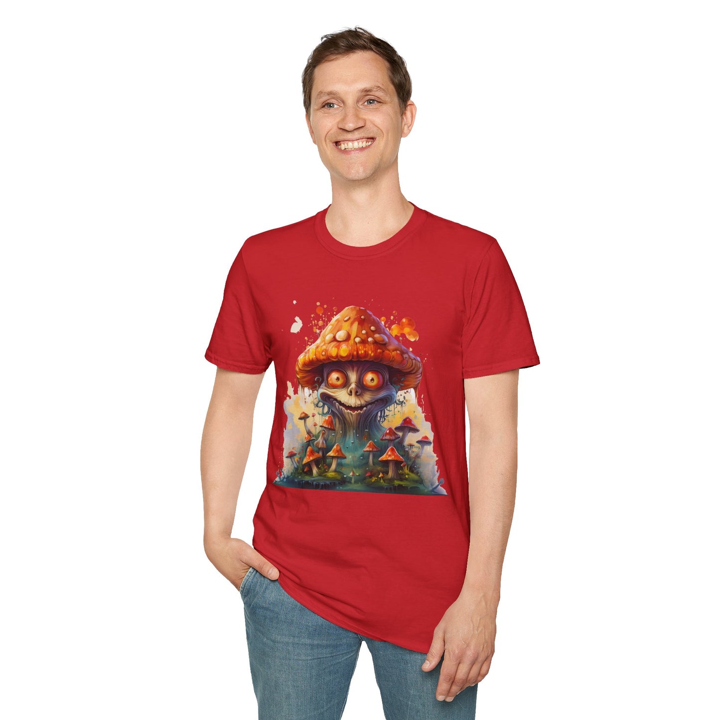 Mashroom Tee Shirt, Mashroom Shirt, Shirt with Funny Mashroom, Shirt with Fungus
