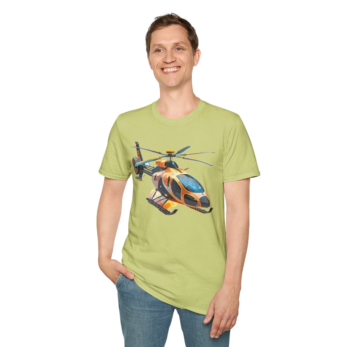 Chopper Shirt, Helicopter Shirt, Shirt with Helicopter, T Shirt with Chopper