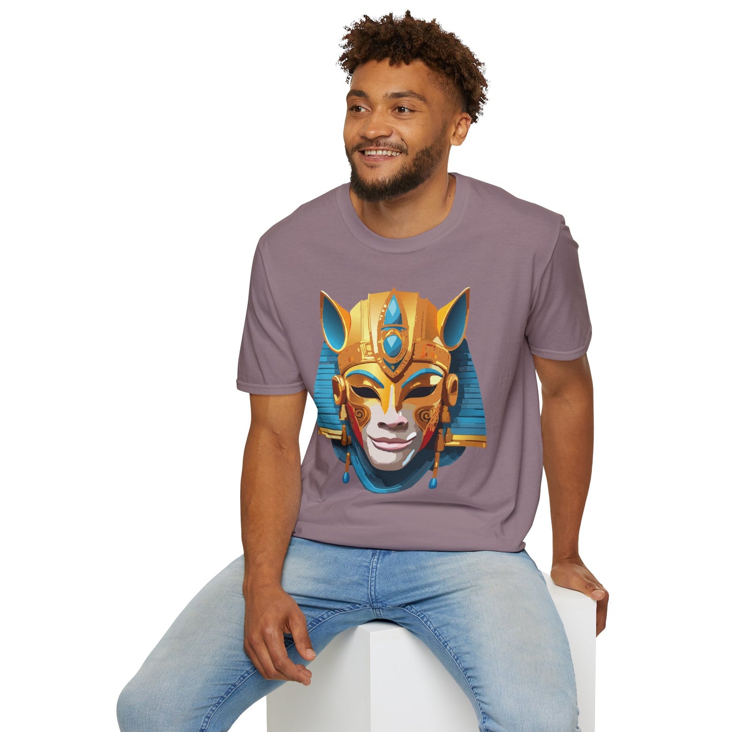 Mask Tee Shirt, Mask Shirt, Shirt with Mask, Masquerade Tees