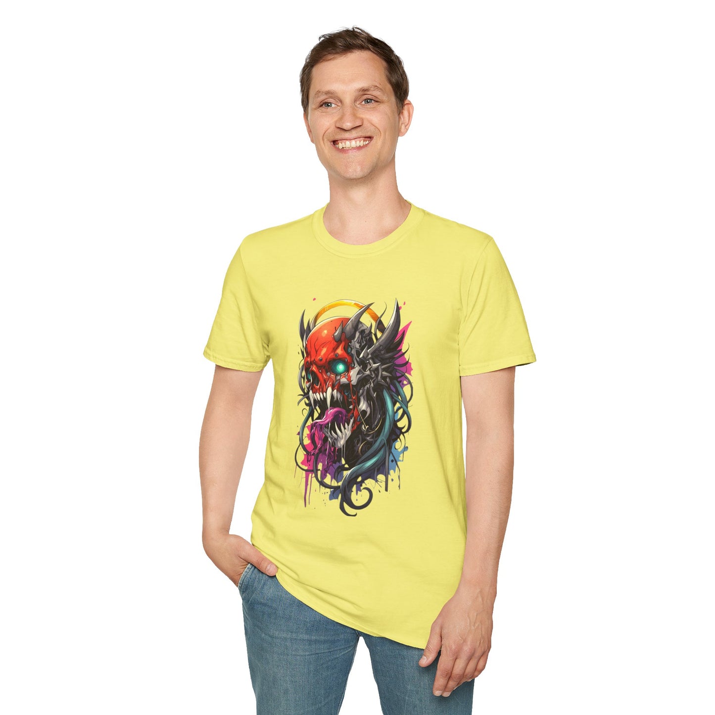 Skull Tee Shirt, Skeleton Shirt, Shirt with Skull, Shirt with Skeleton