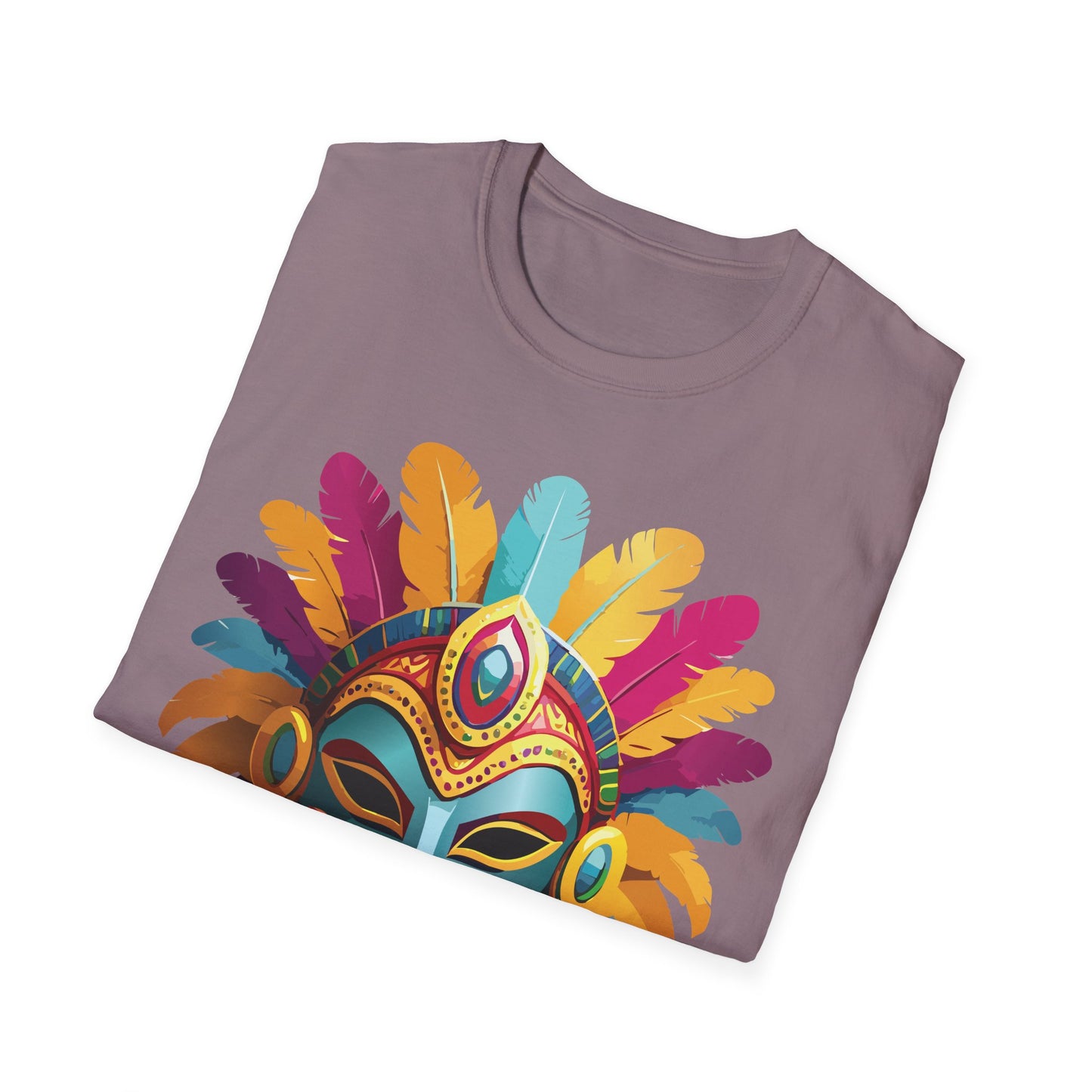 Mask Tee Shirt, Mask Shirt, Shirt with Mask, Masquerade Tees