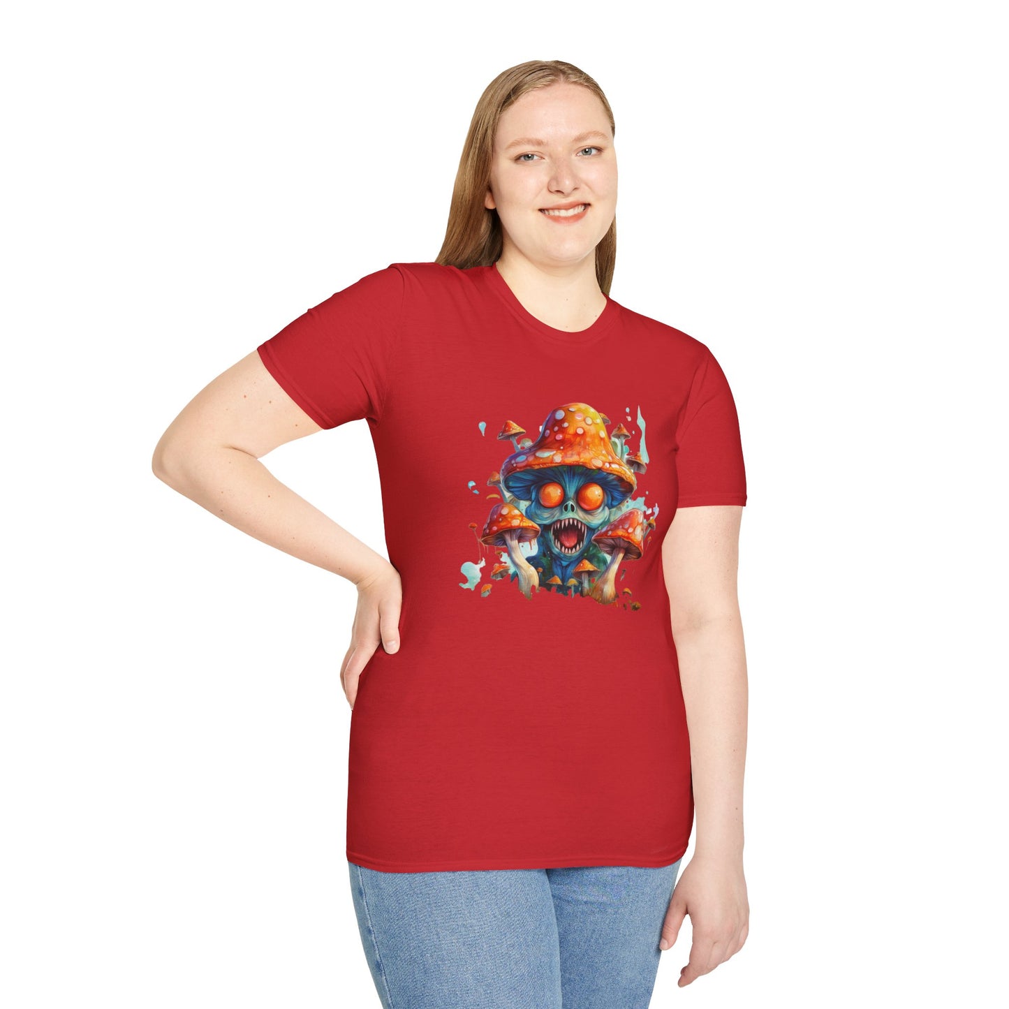 Mashroom Tee Shirt, Mashroom Shirt, Shirt with Funny Mashroom, Shirt with Fungus