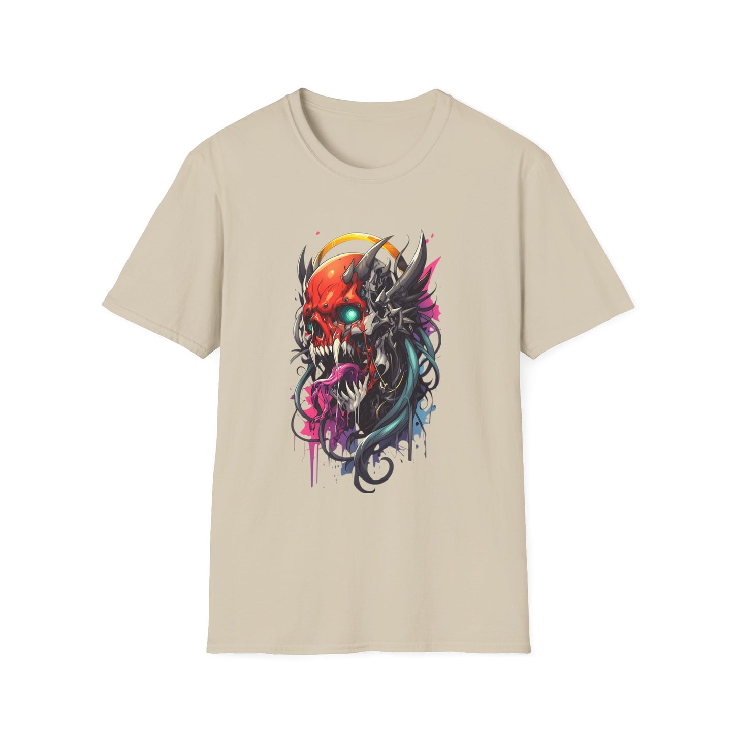 Skull Tee Shirt, Skeleton Shirt, Shirt with Skull, Shirt with Skeleton