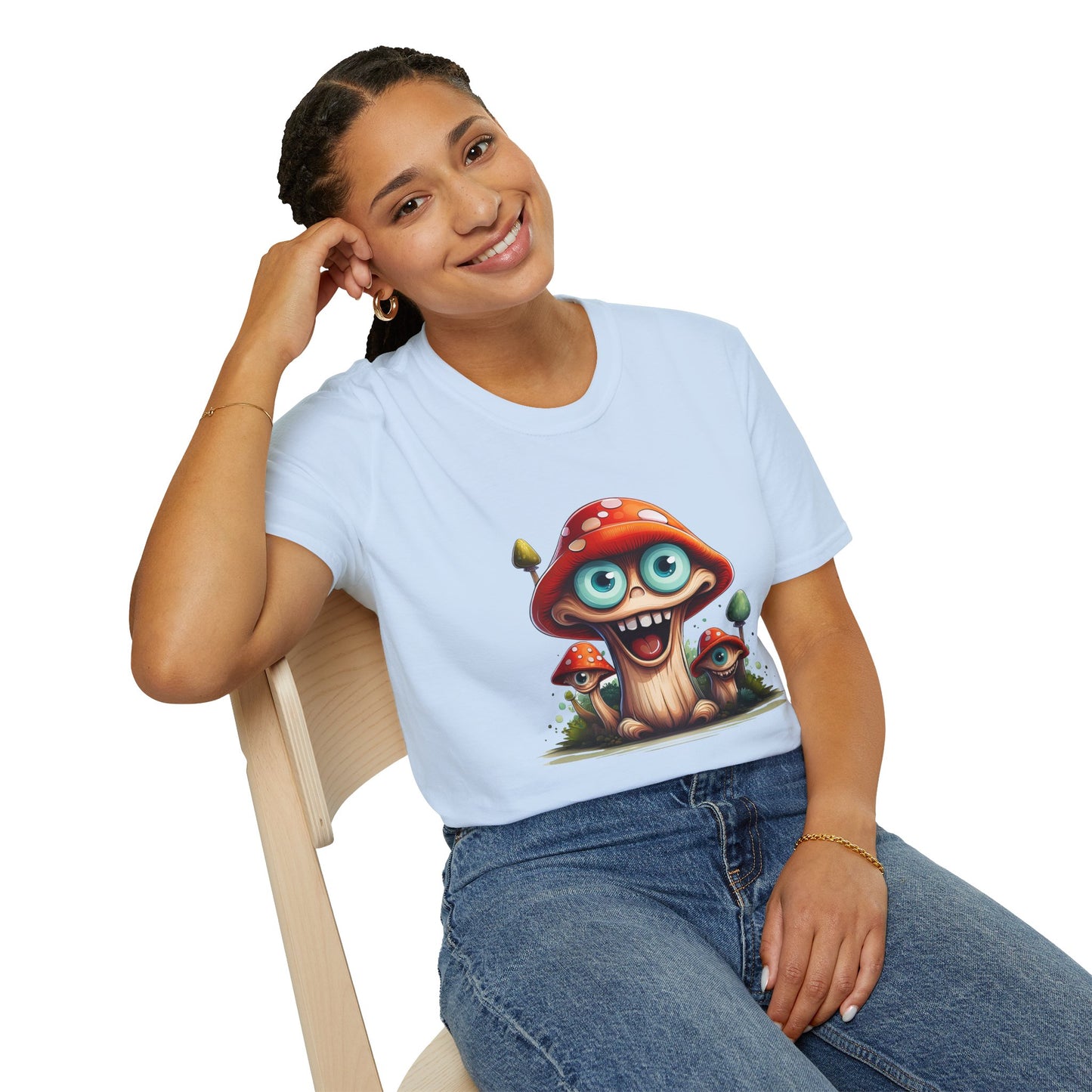 Mashroom Tee Shirt, Mashroom Shirt, Shirt with Funny Mashroom, Shirt with Fungus