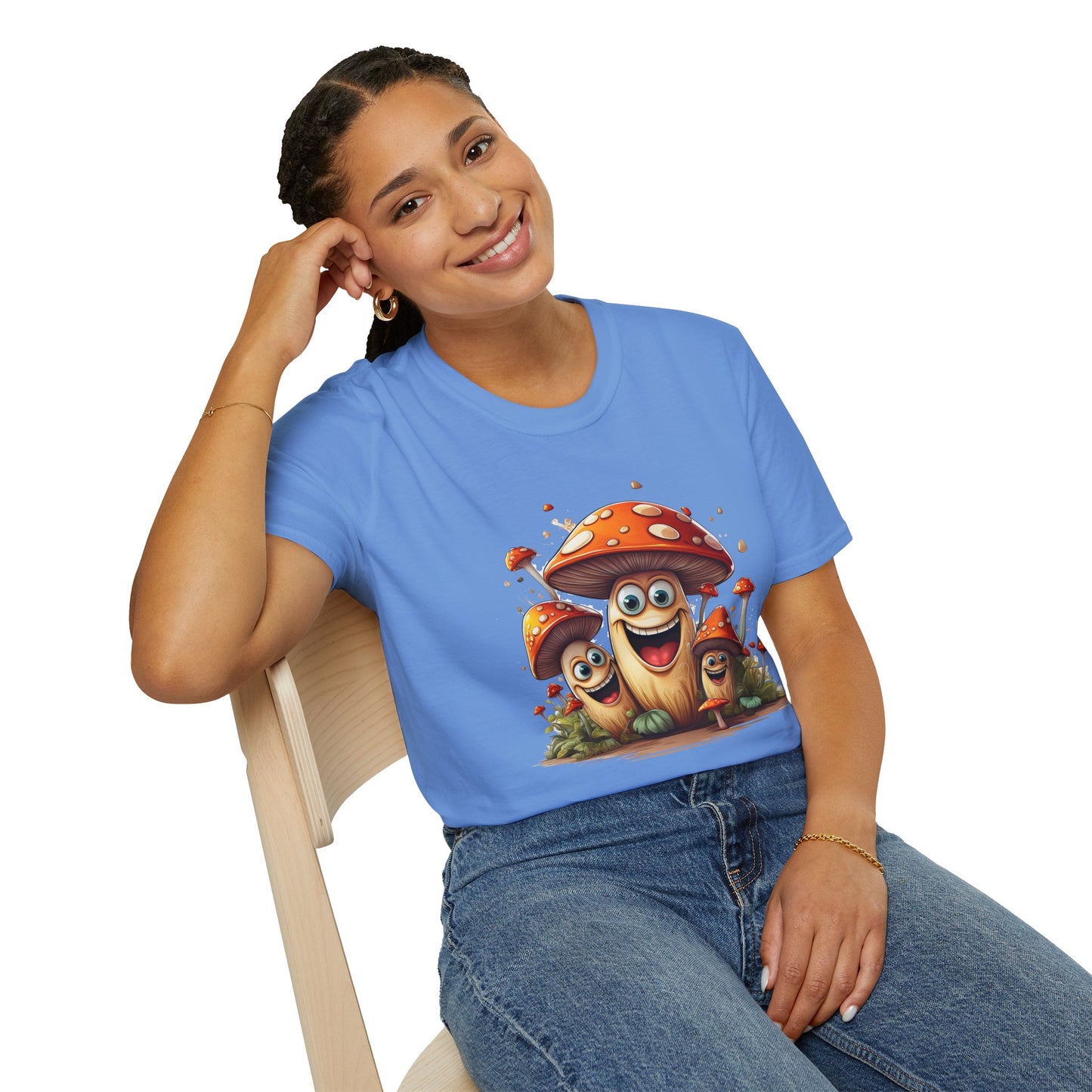 Mashroom Tee Shirt, Mashroom Shirt, Shirt with Funny Mashroom, Shirt with Fungus