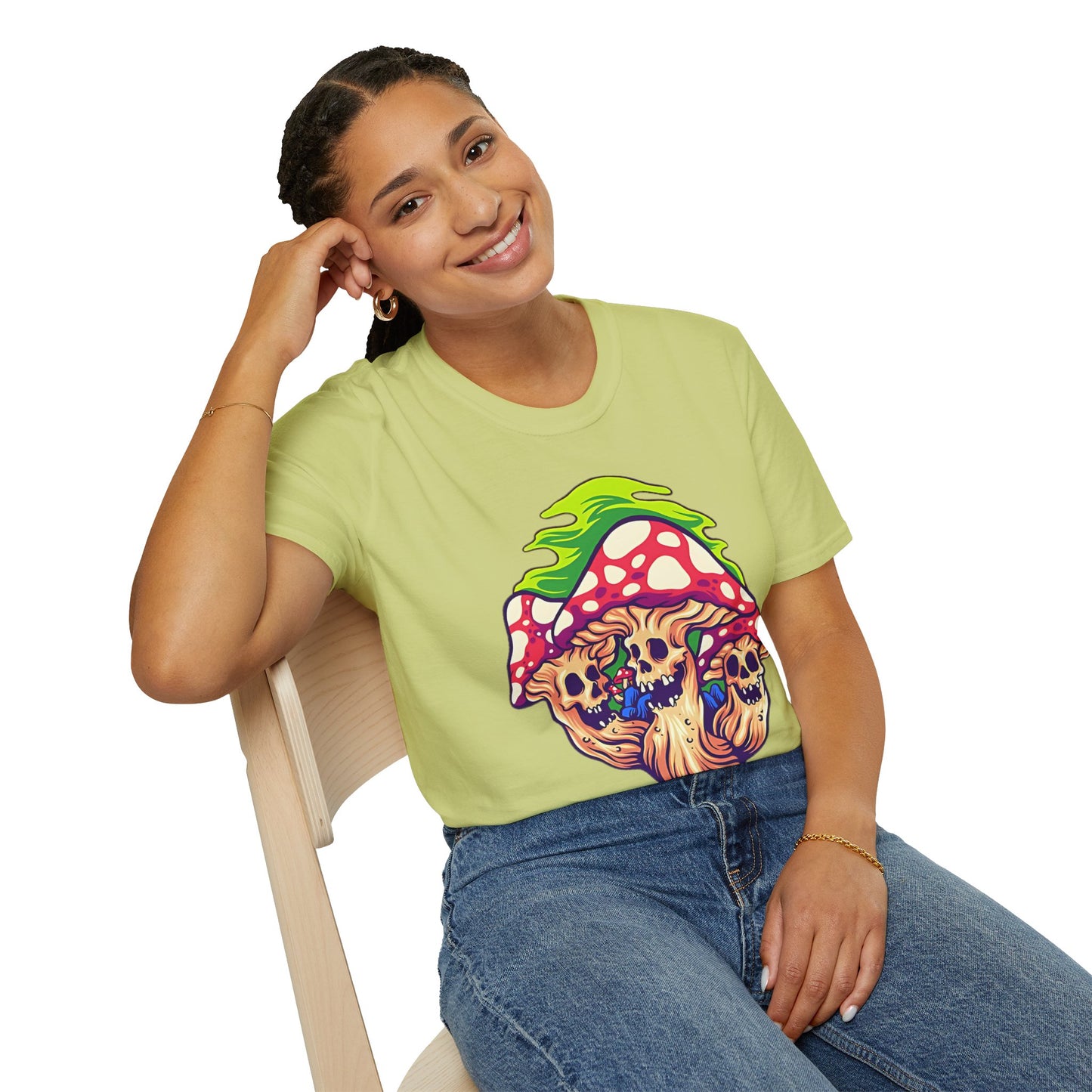 Mashroom Tee Shirt, Mashroom Shirt, Shirt with Funny Mashroom, Shirt with Fungus