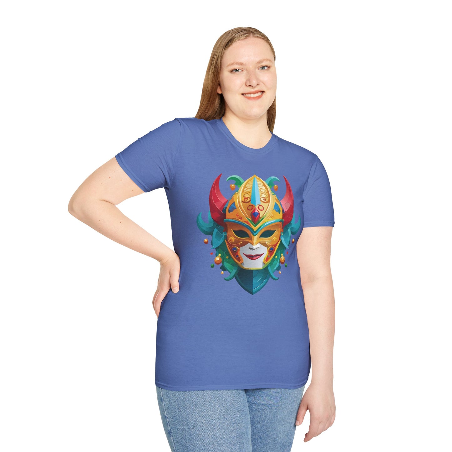 Mask Tee Shirt, Mask Shirt, Shirt with Mask, Masquerade Tees