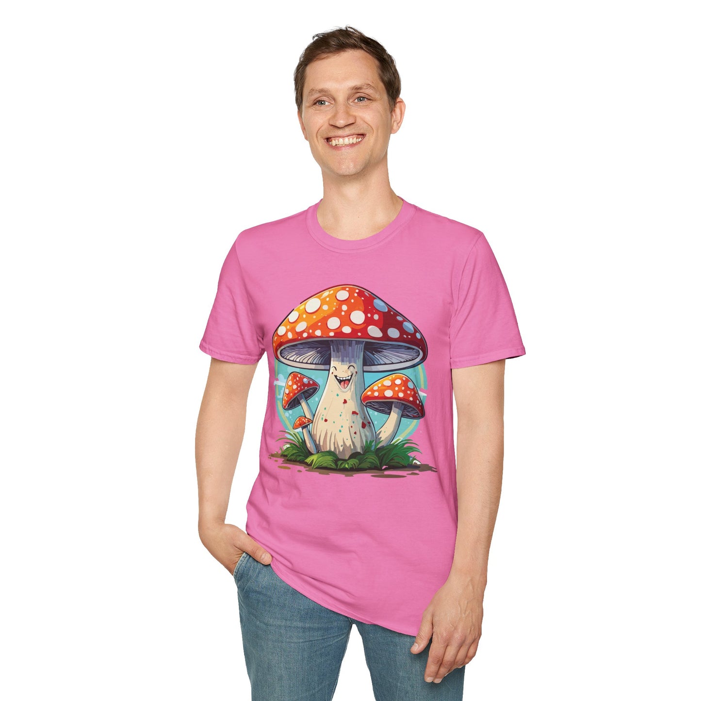 Mashroom Tee Shirt, Mashroom Shirt, Shirt with Funny Mashroom, Shirt with Fungus
