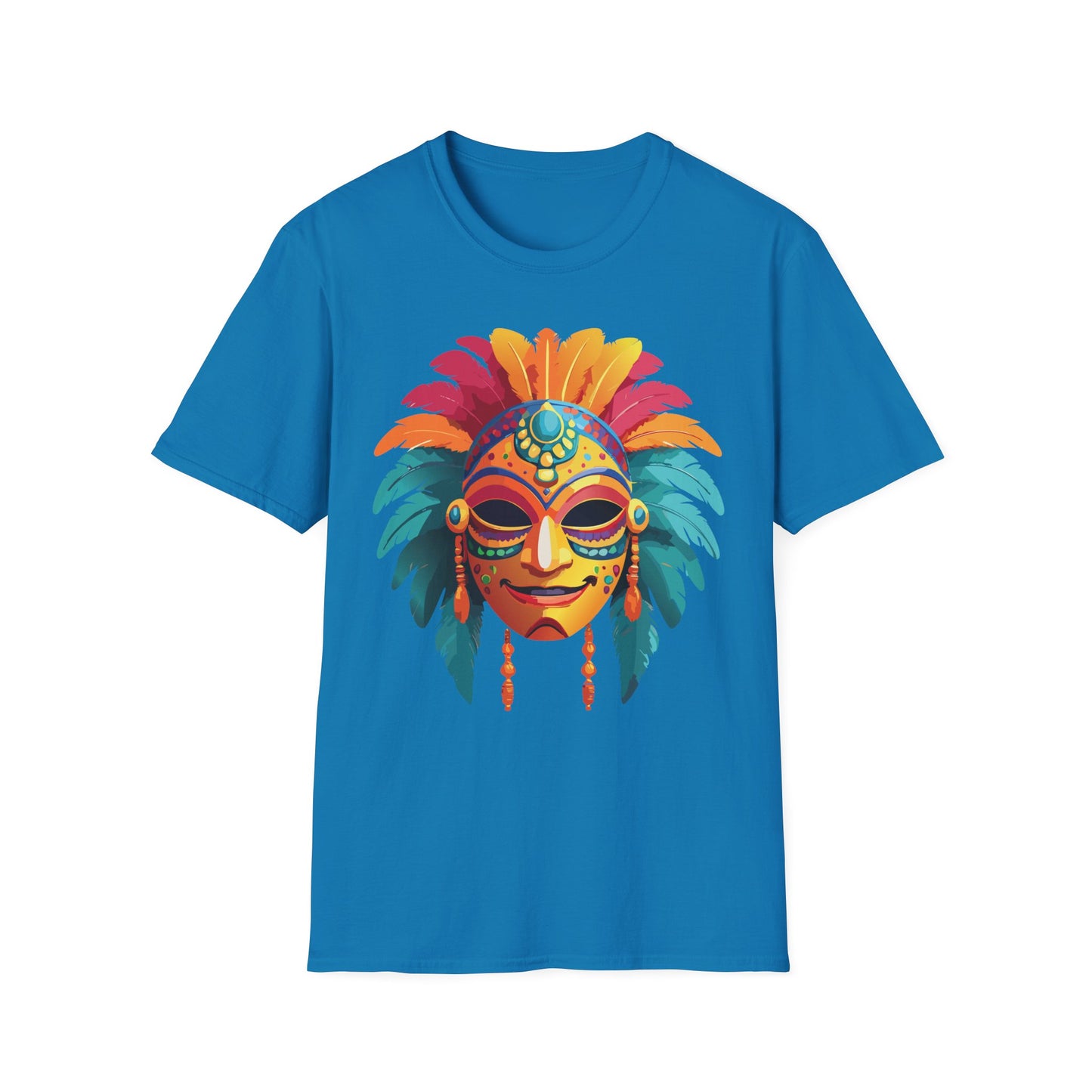 Mask Tee Shirt, Mask Shirt, Shirt with Mask, Masquerade Tees