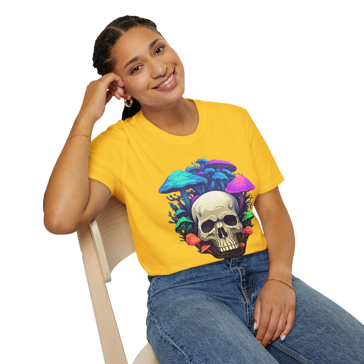 Skull Tee Shirt, Skeleton Shirt, Shirt with Skull, Shirt with Skeleton
