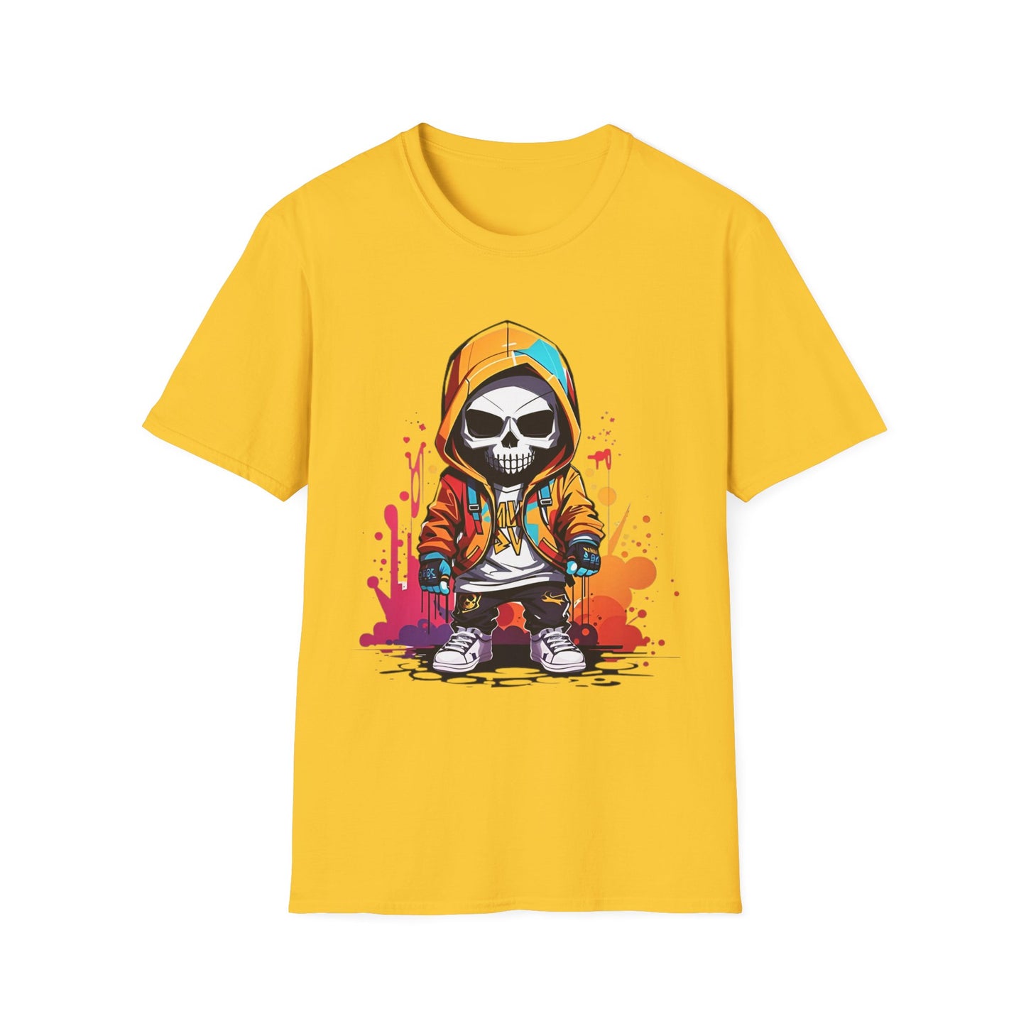 Skull Tee Shirt, Skeleton Shirt, Shirt with Skull, Shirt with Skeleton