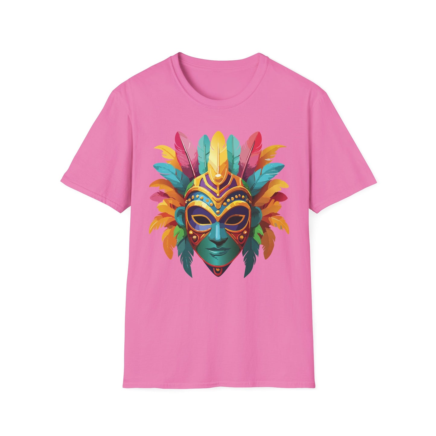 Mask Tee Shirt, Mask Shirt, Shirt with Mask, Masquerade Tees