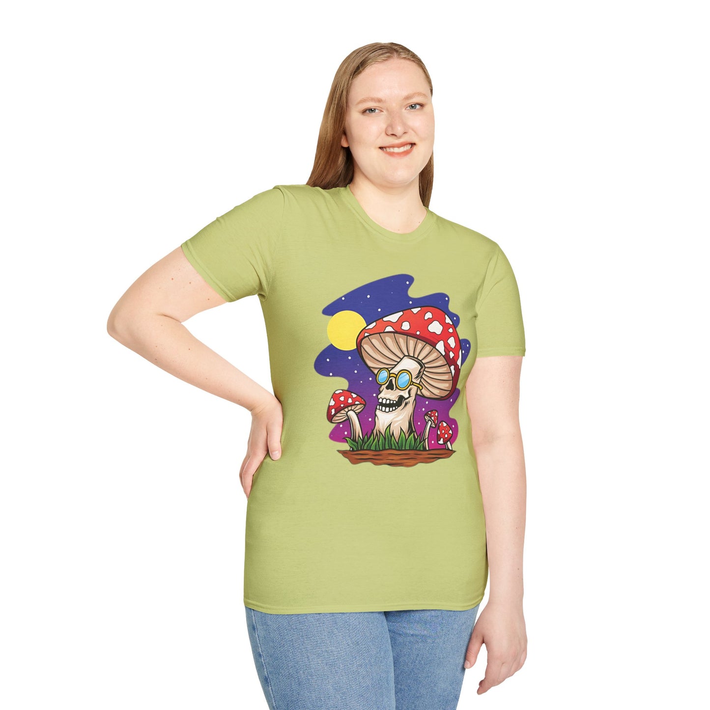 Mashroom Tee Shirt, Mashroom Shirt, Shirt with Funny Mashroom, Shirt with Fungus